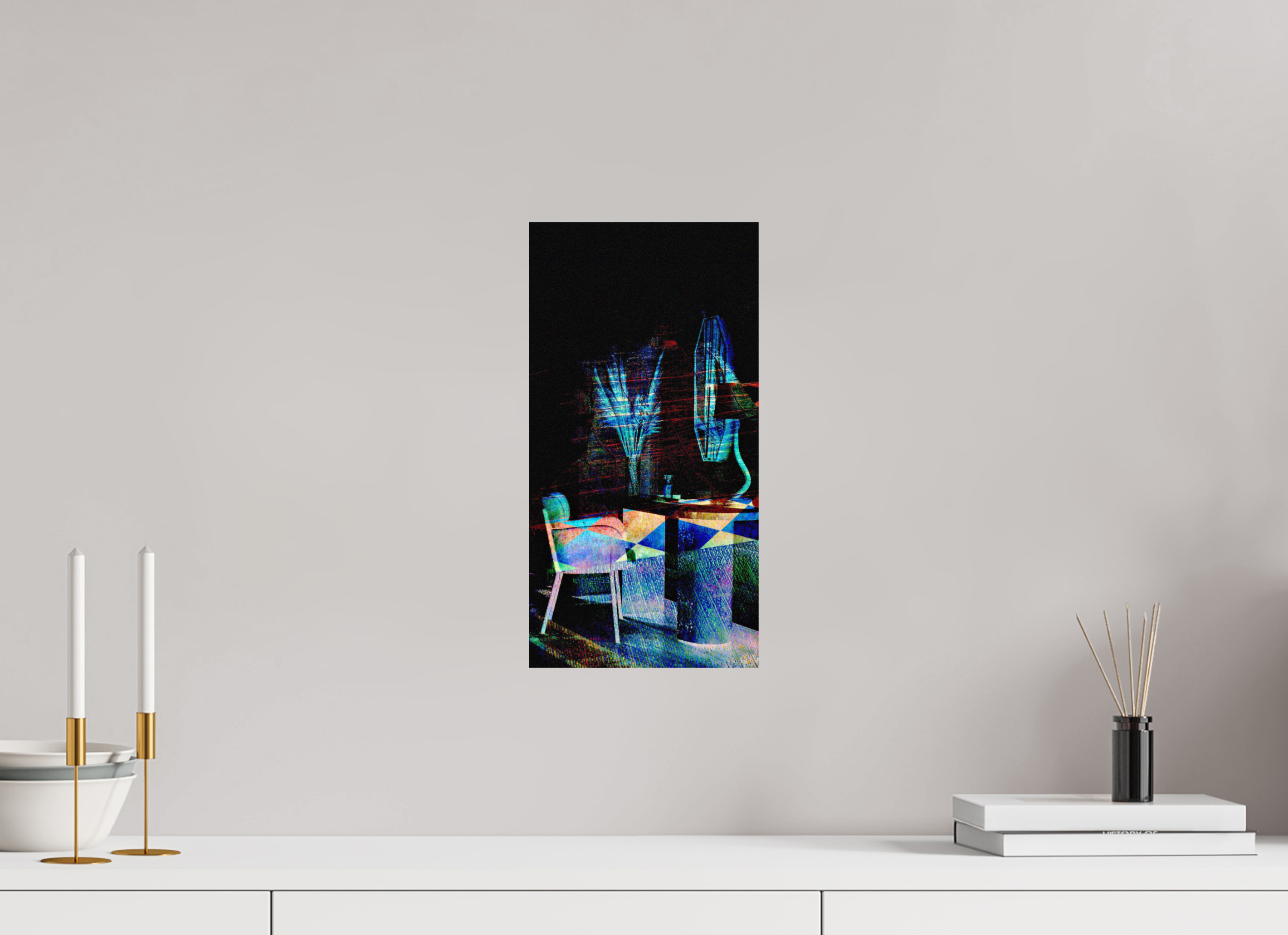 8 x 15.5″, Fine Art Print Vanity
