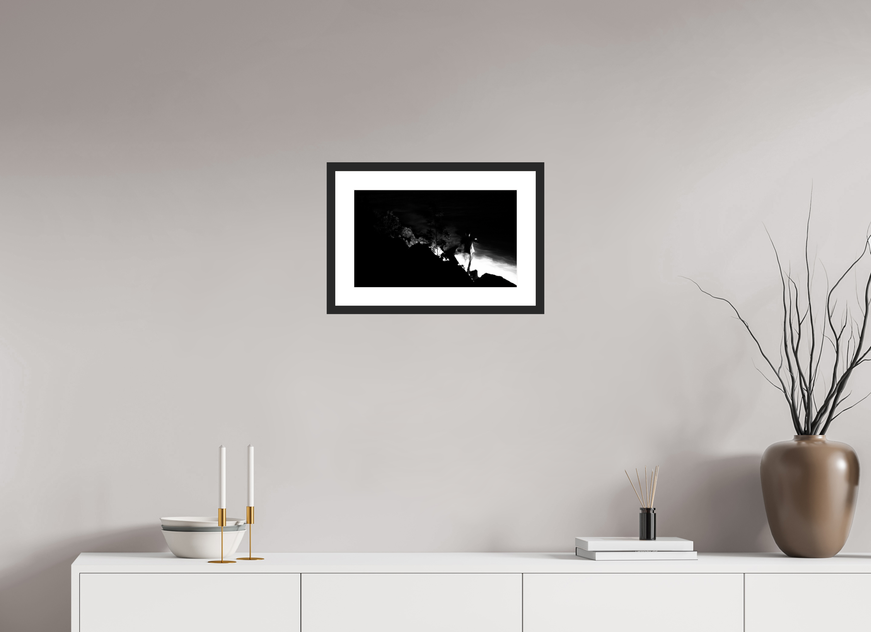 16.5 x 10″, Fuji Crystal Archive Print Framed (Black) Some Kind Of Spirit World