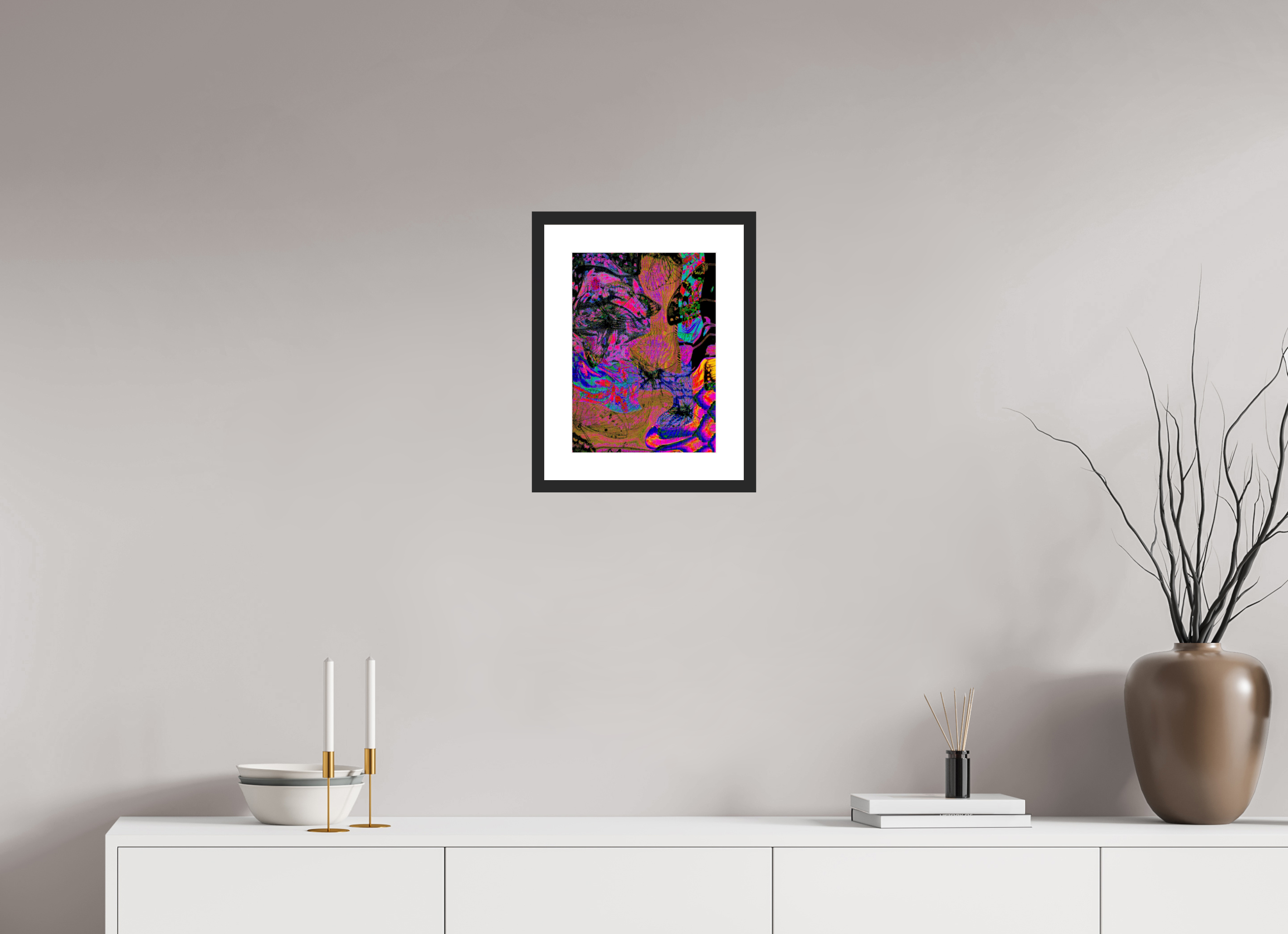 10 x 13.8″, Fuji Crystal Archive Print Framed (Black) Spencer's At The Mall
