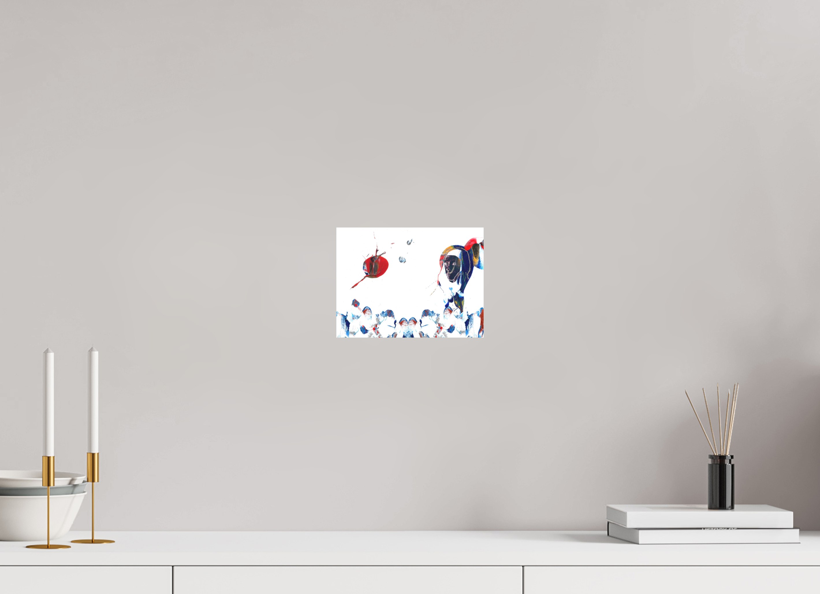 8 x 6″, Direct Print on Forex Her View Of The World