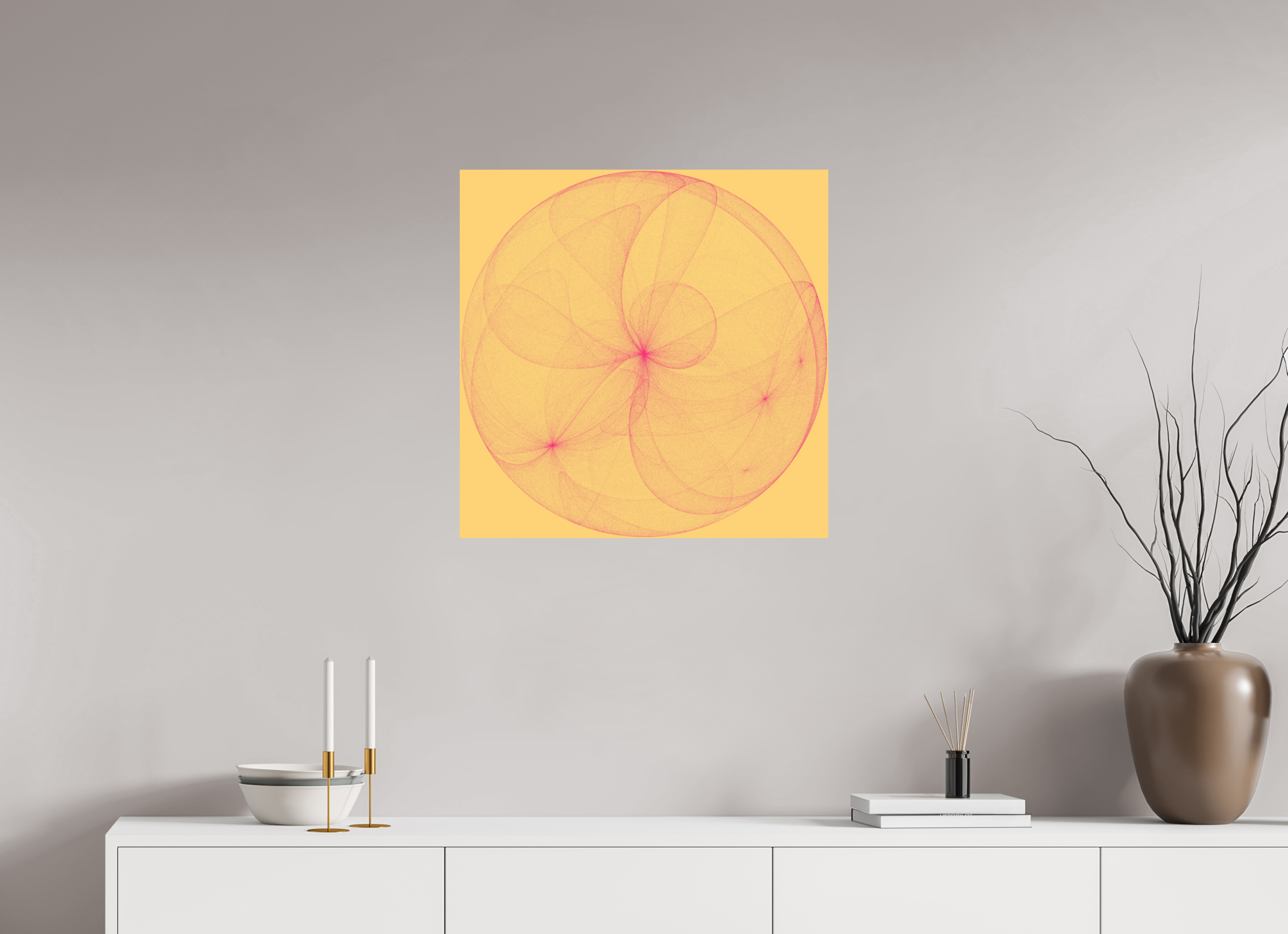 25 x 25″, Fine Art Print Dionyza