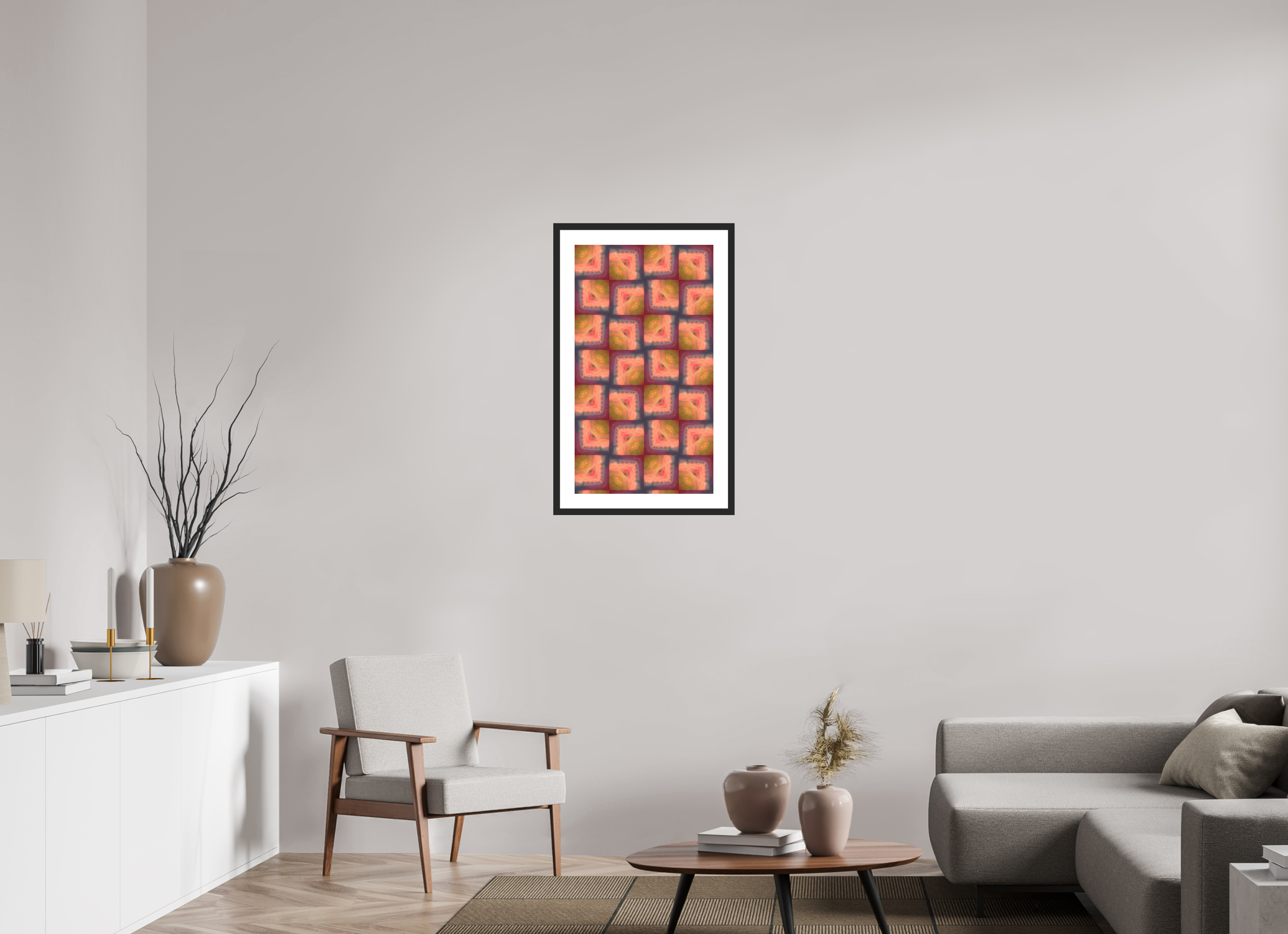 18 x 32″, Fuji Crystal Archive Print Framed (Black) Soft Boring