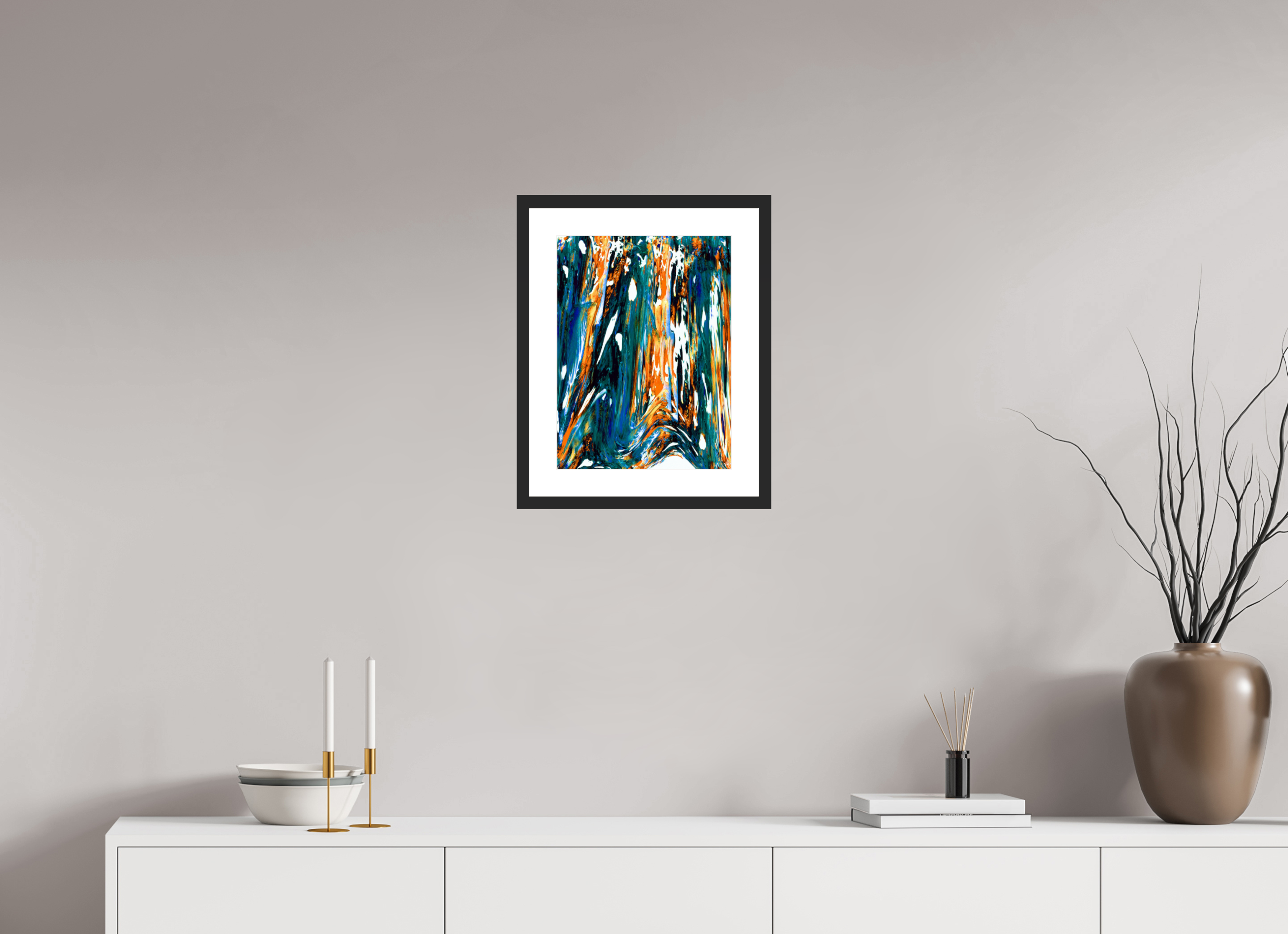 12 x 16″, Fuji Crystal Archive Print Framed (Black) Ponds