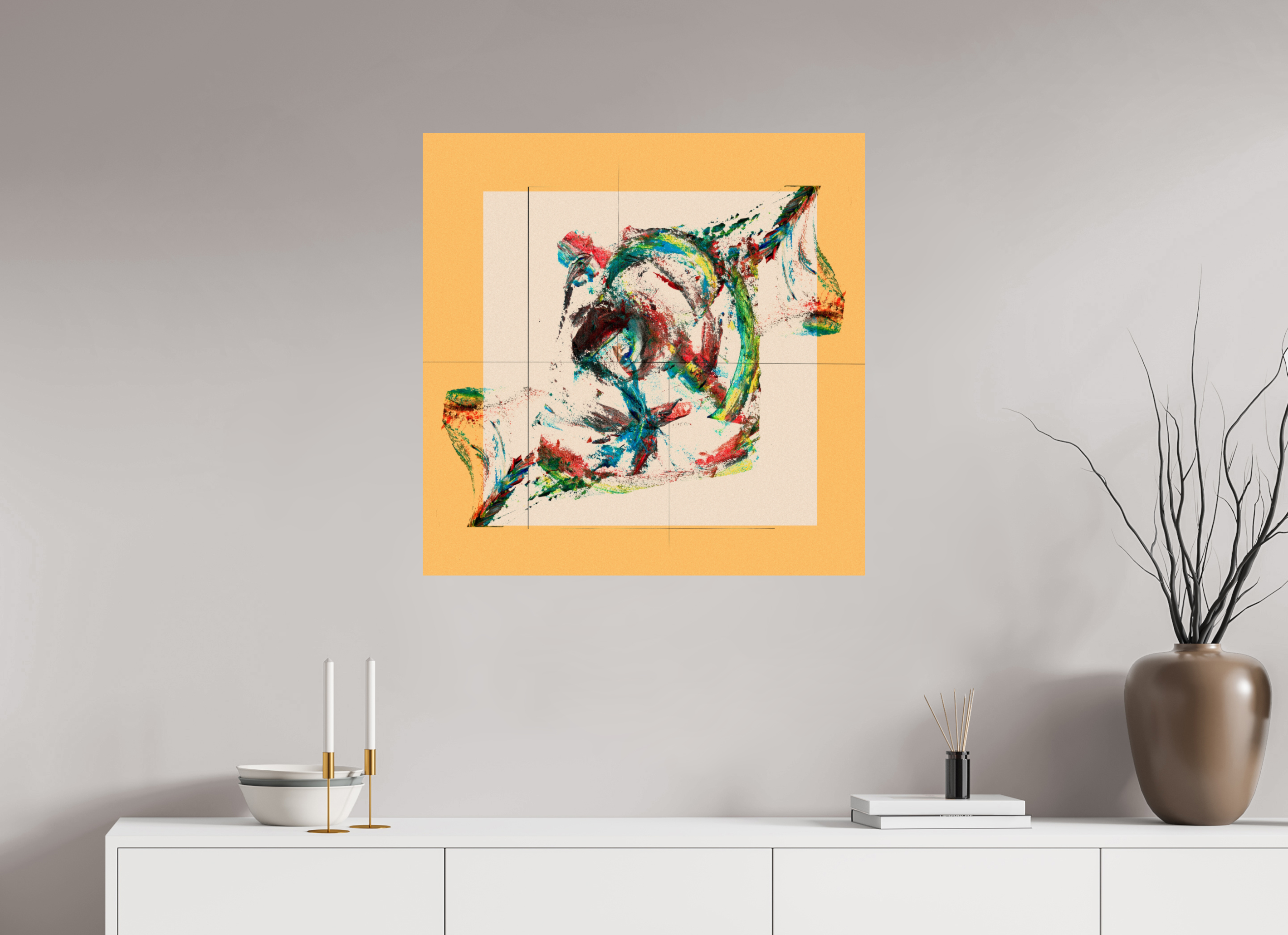 30 x 30″, Fine Art Print Roses