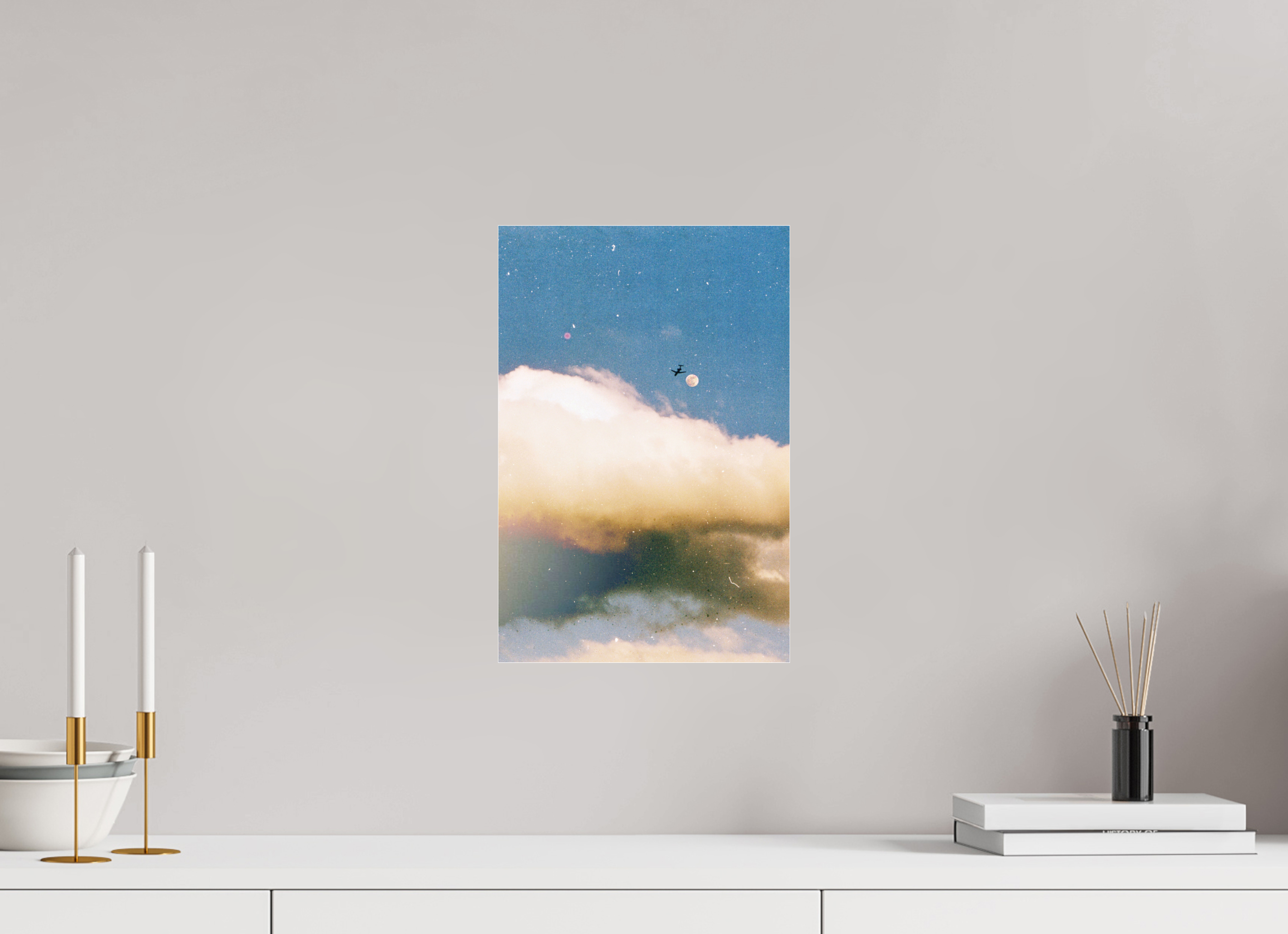 10 x 15″, Photo Print Under Acrylic Glass Flying