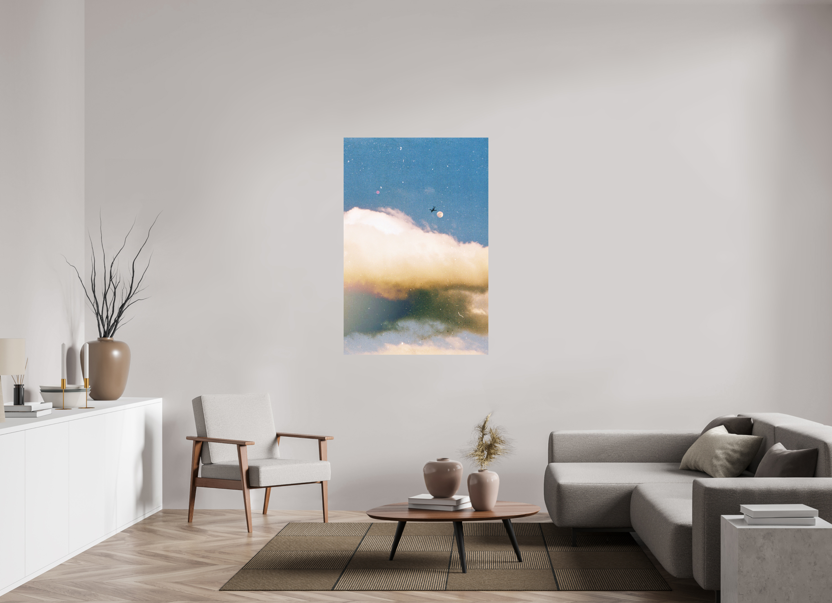 36 x 54″, Aluminum Dibond Flying