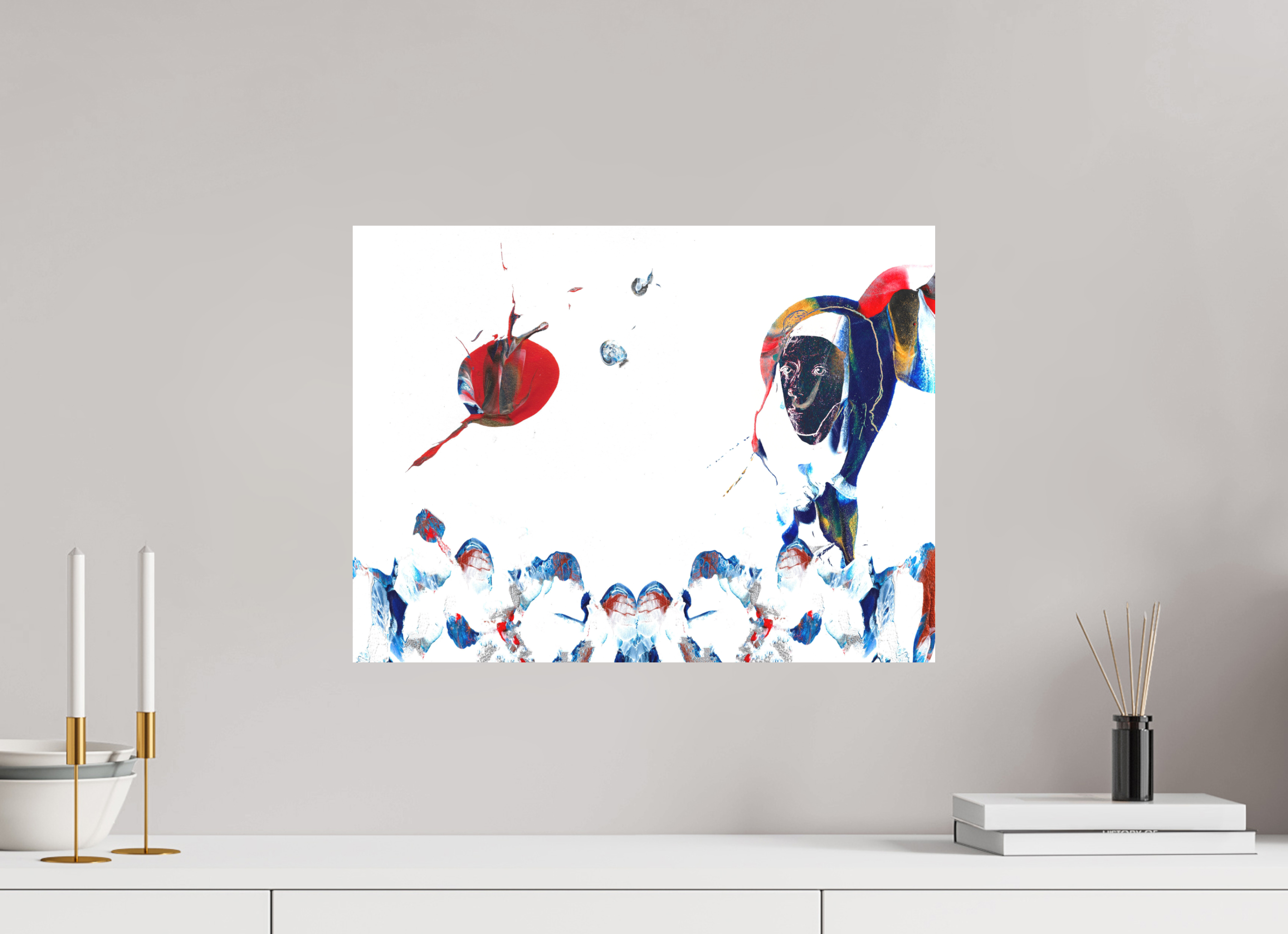 20 x 15″, Aluminum Dibond Her View Of The World
