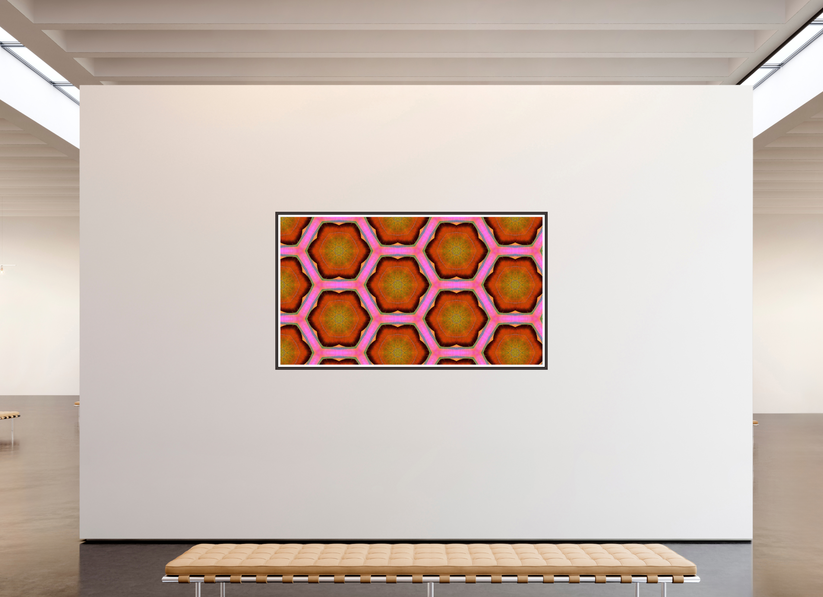 80 x 45″, Floater Frame (Alder Brown) { ⋷ } r ⊨ ≩ ∧ s