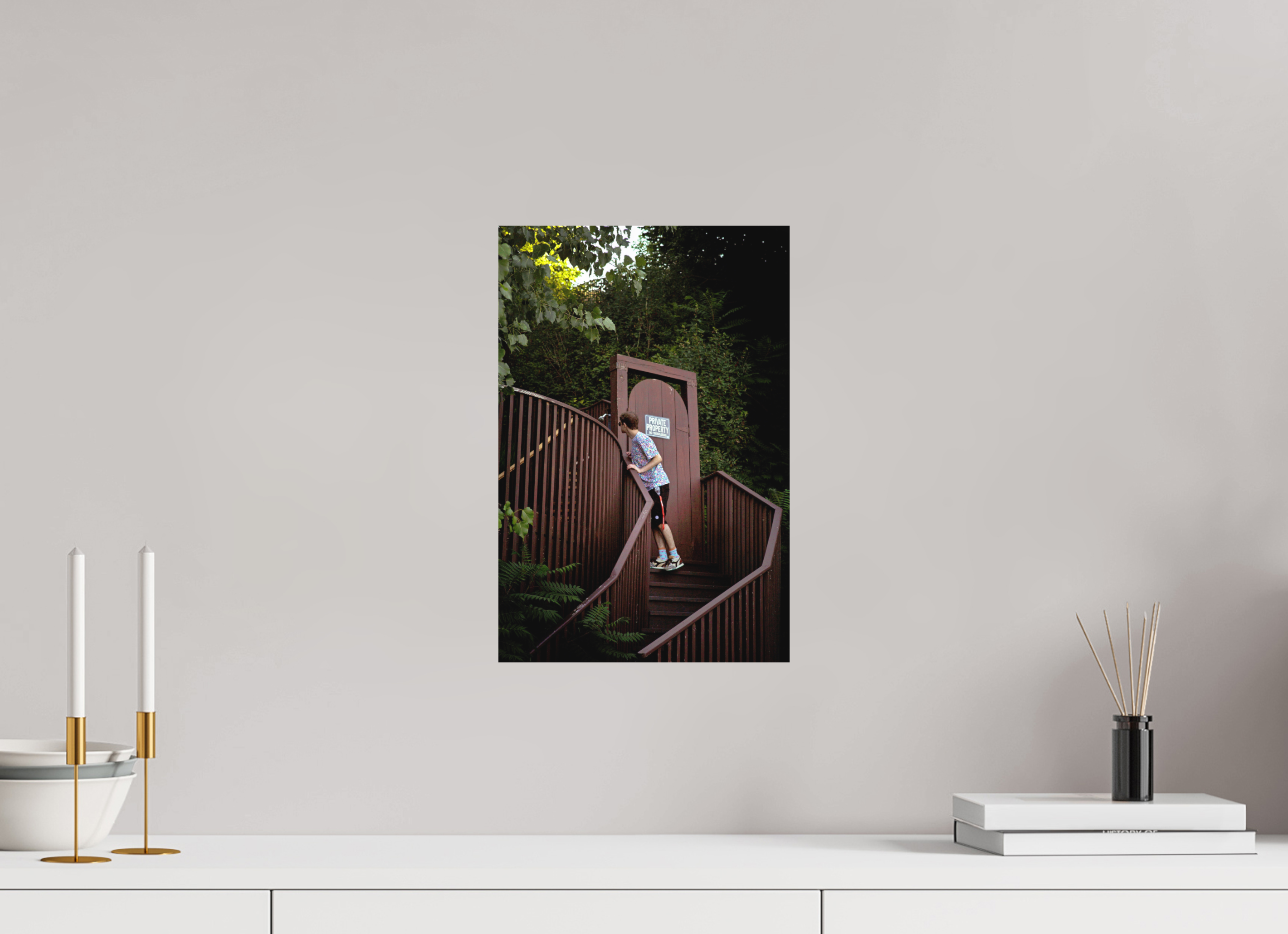 10 x 15″, Direct Print on Forex Private Property