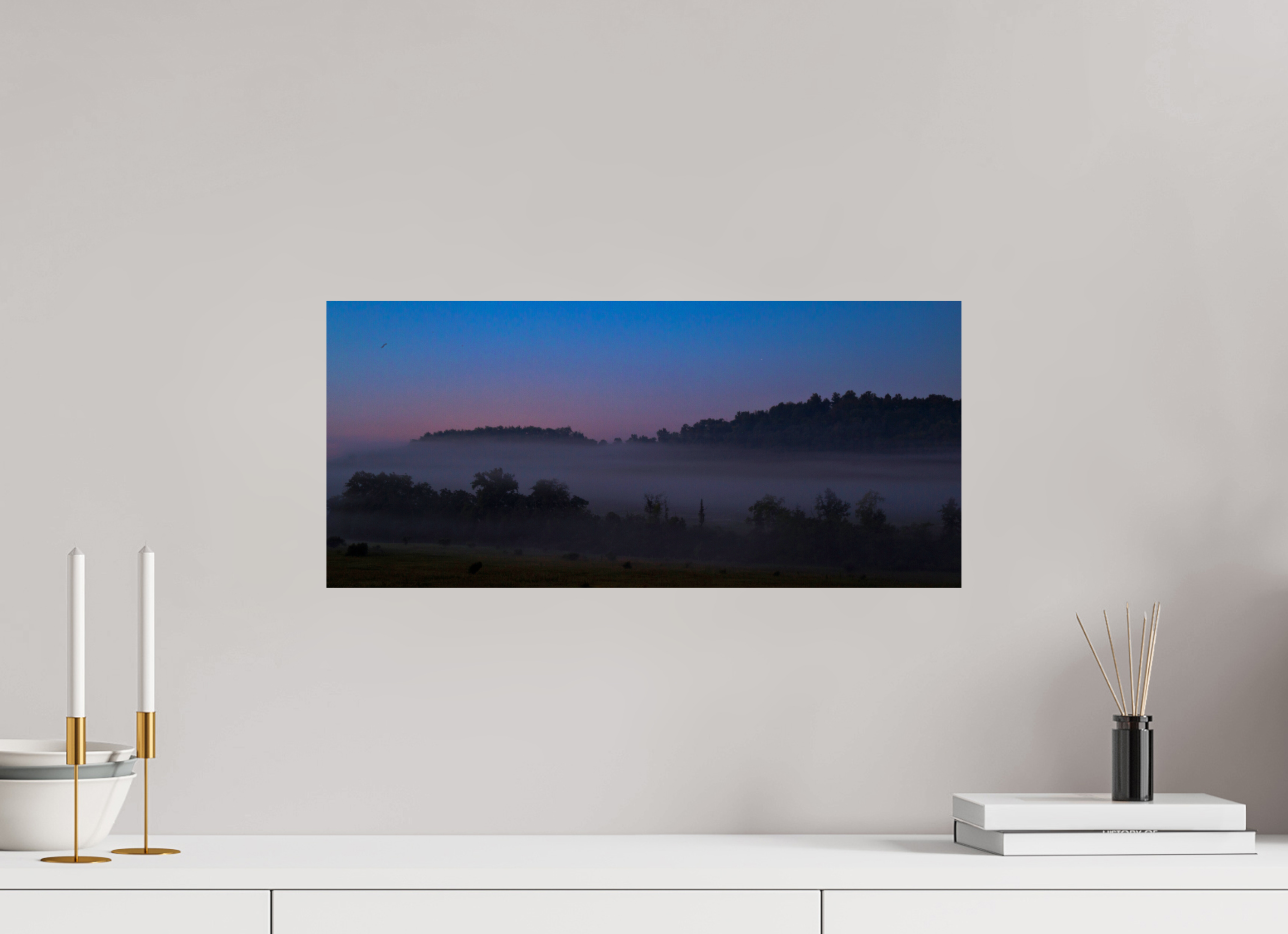 22.1 x 10″, Fine Art Print fog