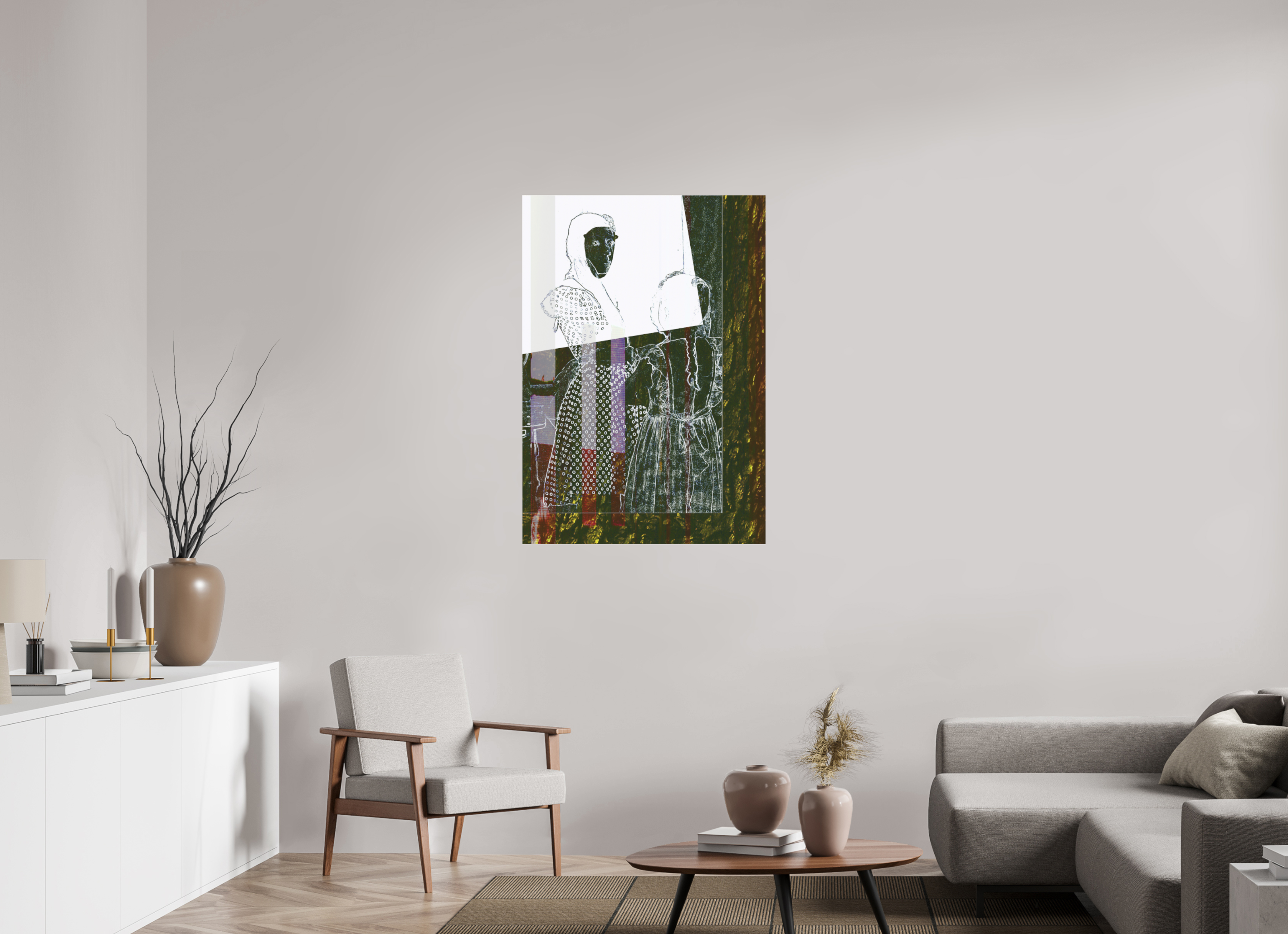 31 x 44.4″, Photo Print Under Acrylic Glass Motherly