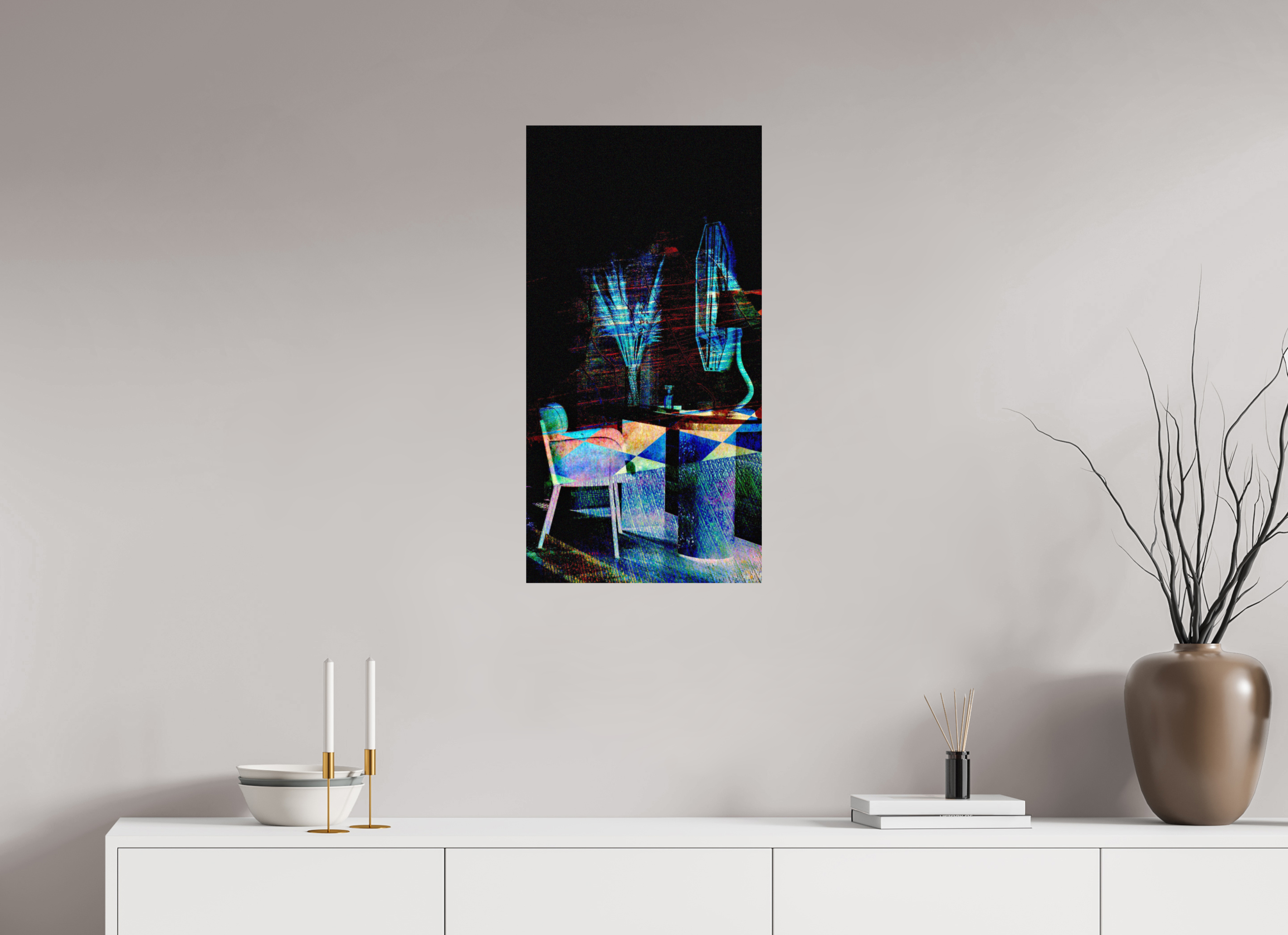 16 x 31″, Fine Art Print Vanity