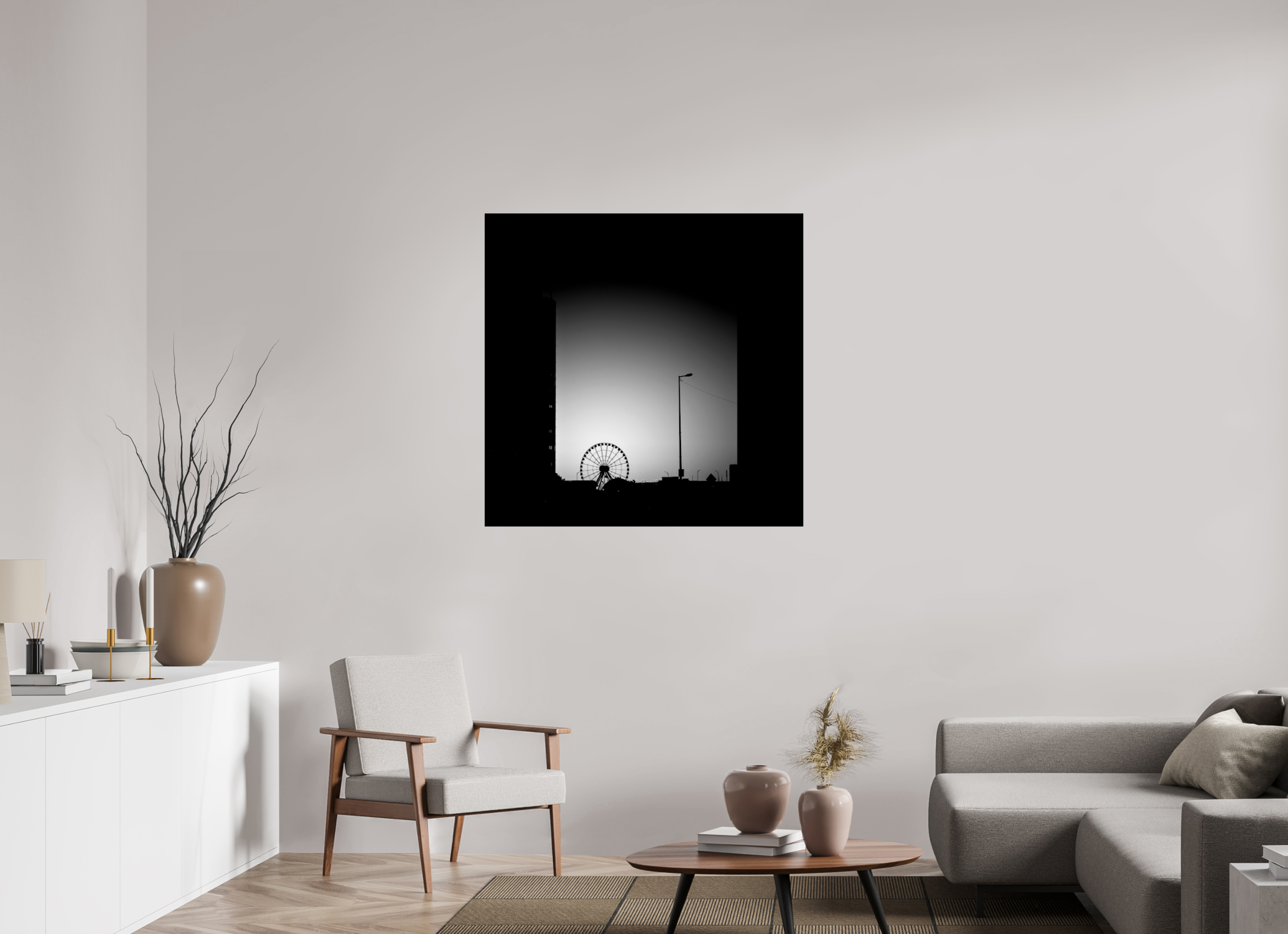 40.7 x 40″, Fine Art Print Navy Pier