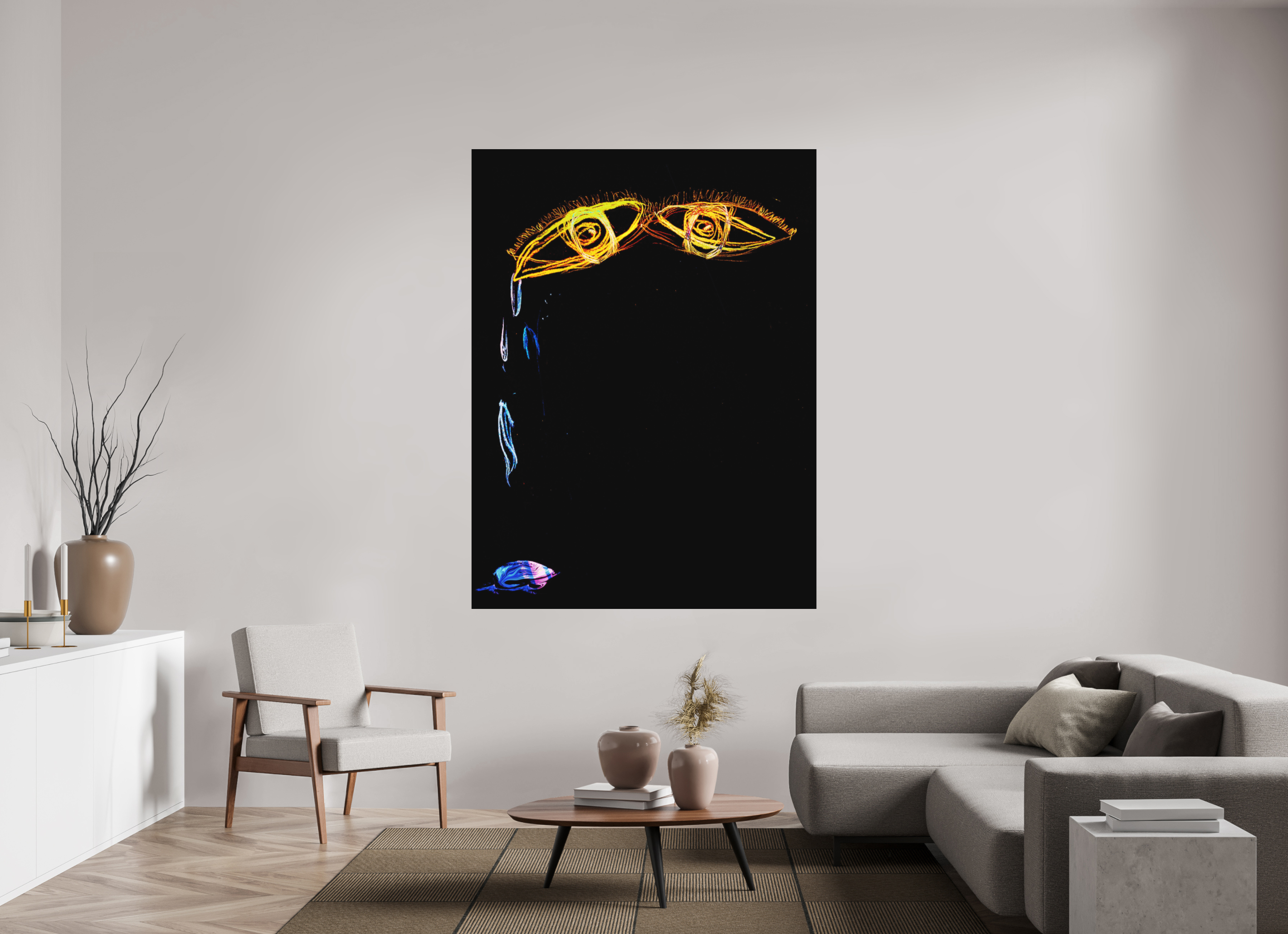 54 x 72″, Aluminum Dibond Taking