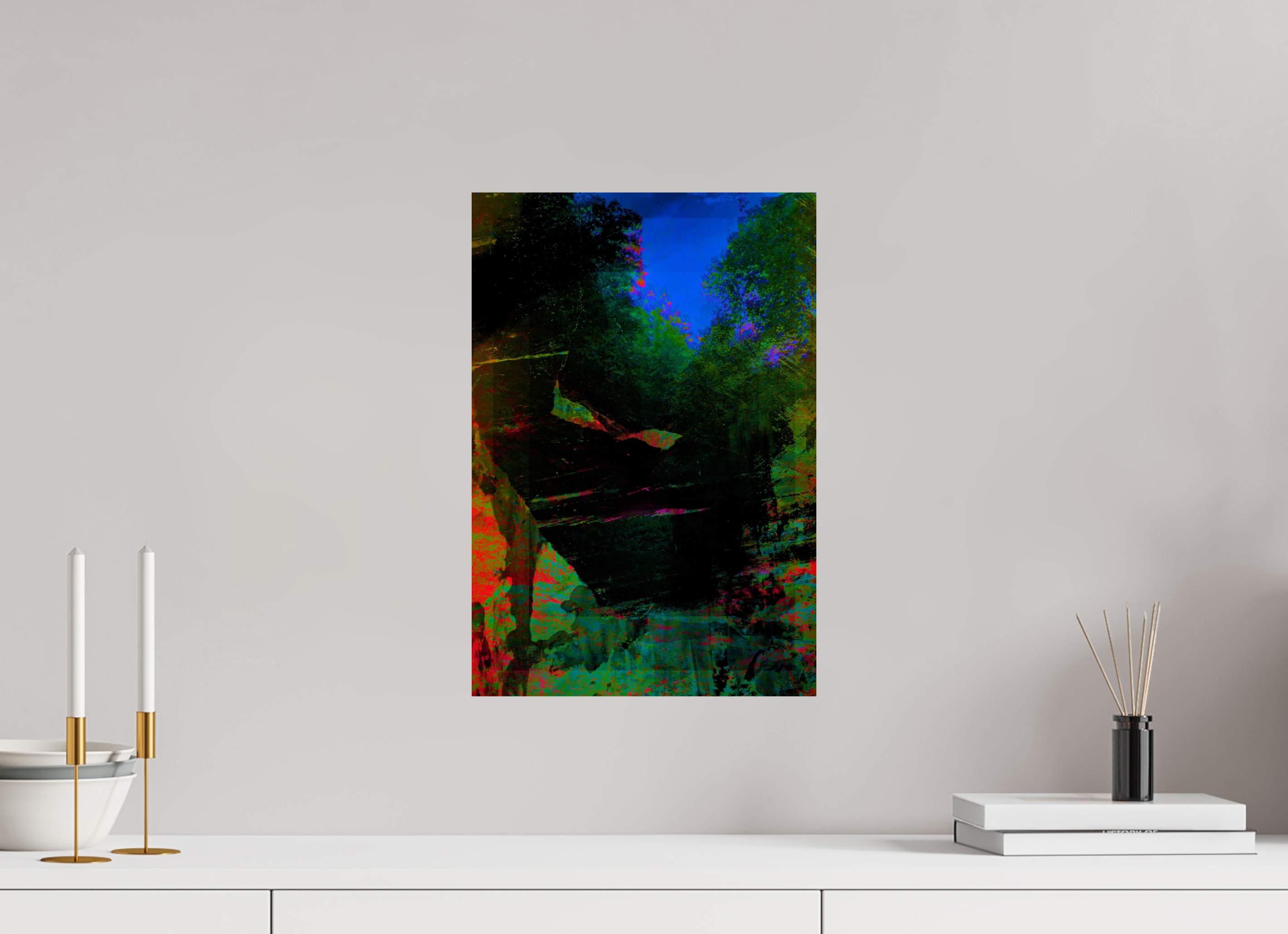 12 x 17.6″, Fine Art Print greens