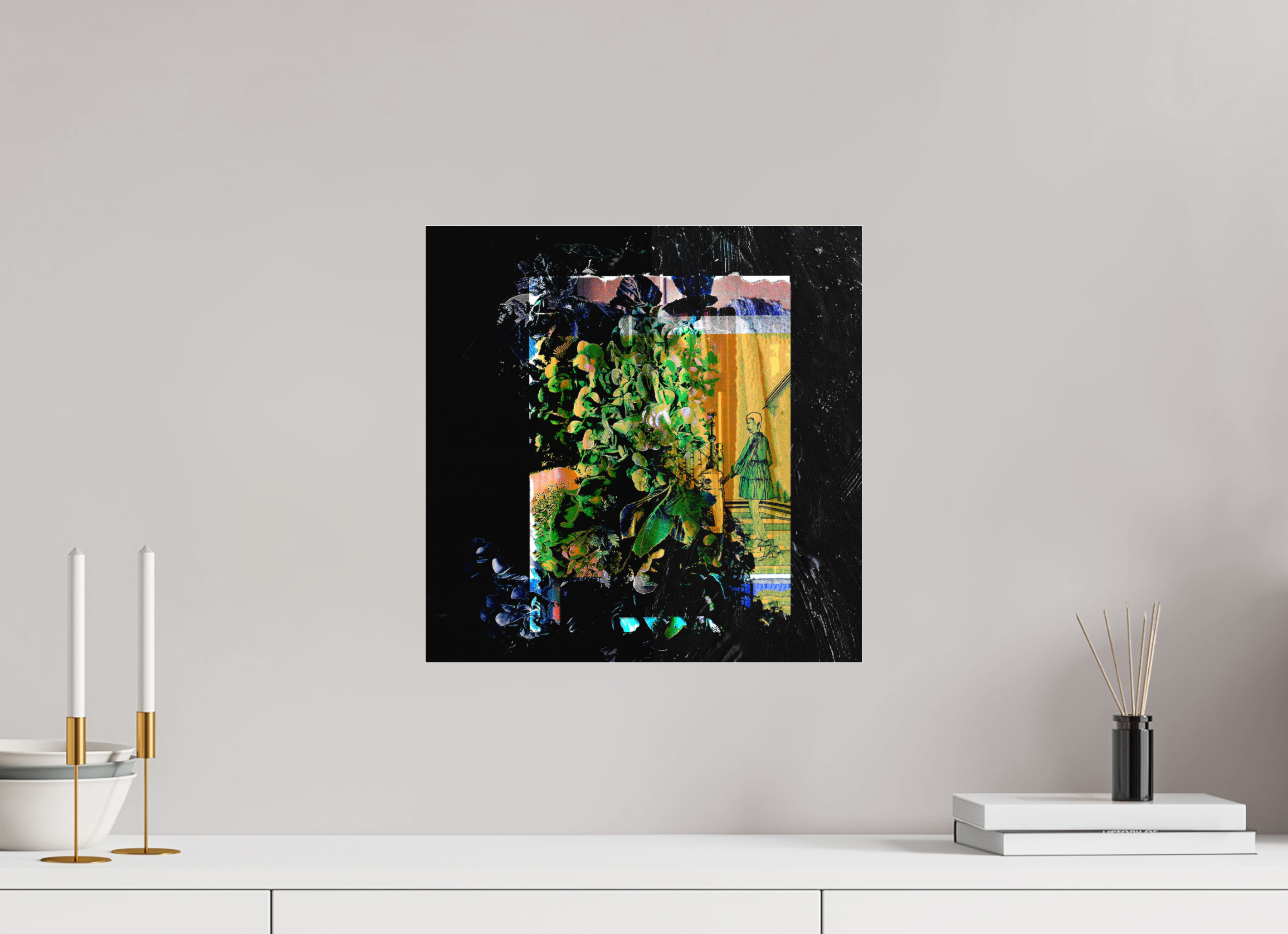 15 x 15″, Photo Print Under Acrylic Glass Imposter Syndrome