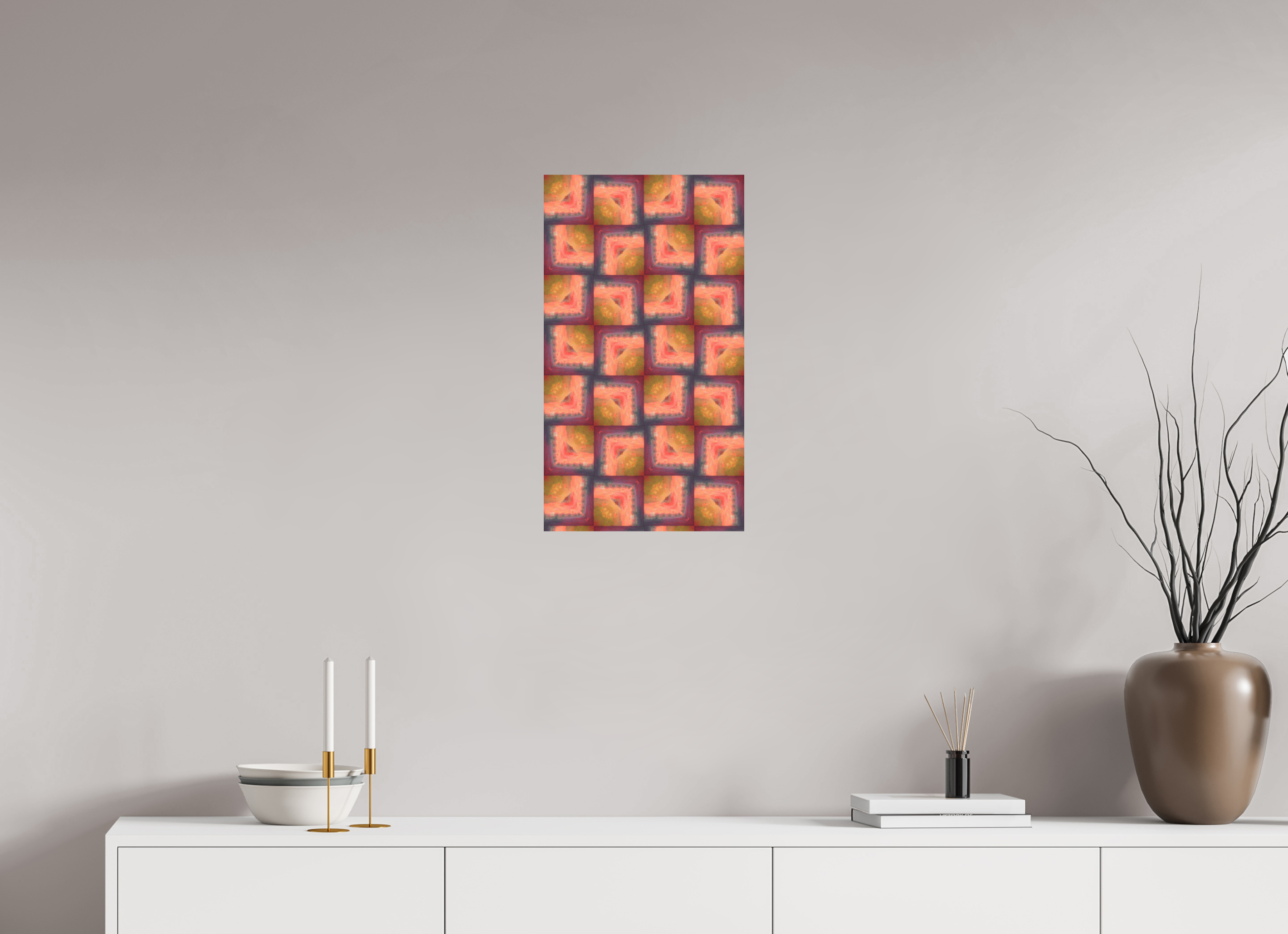 13.5 x 24″, Direct Print on Forex Soft Boring