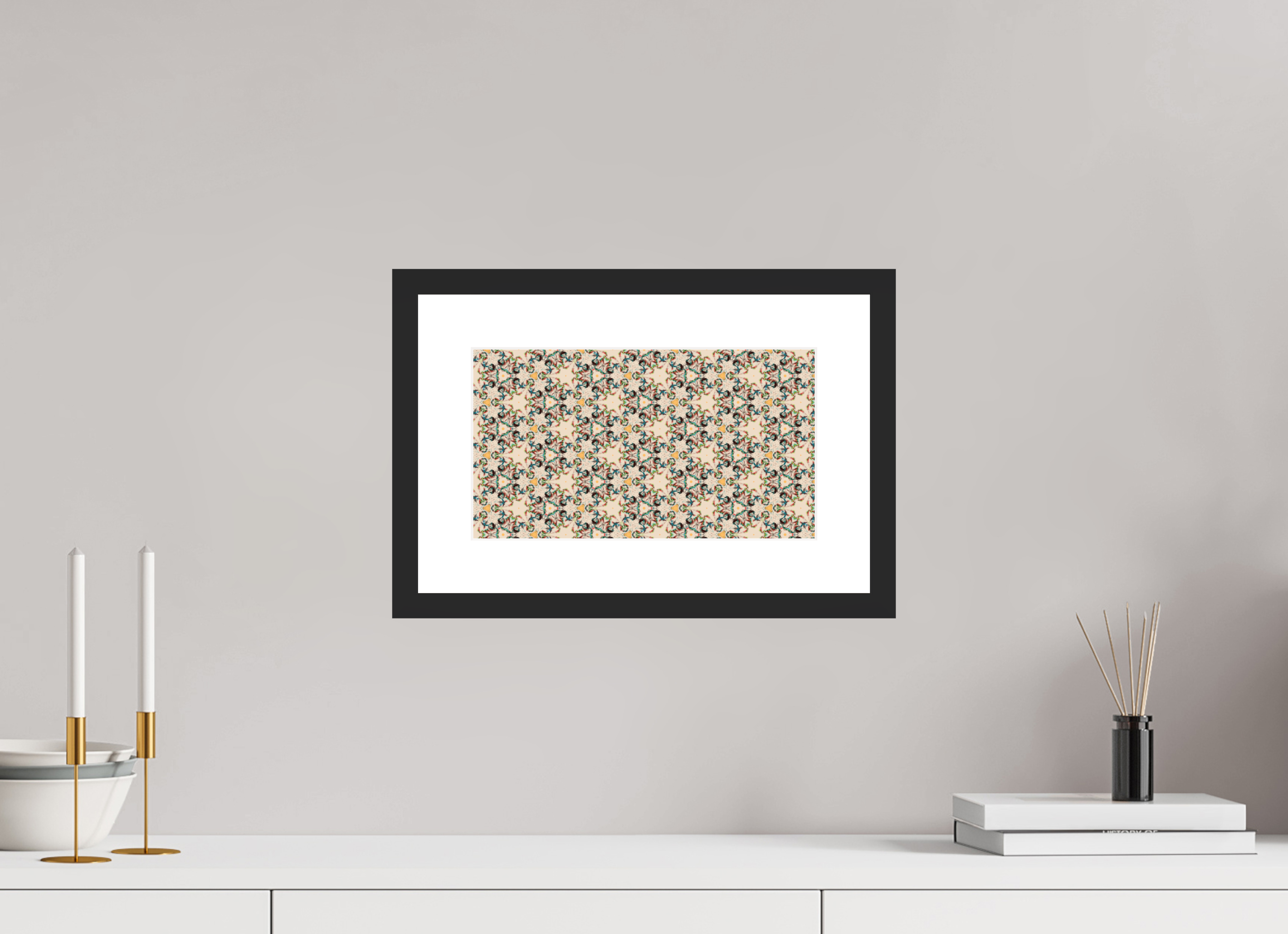12 x 6.8″, Framed #1 roses