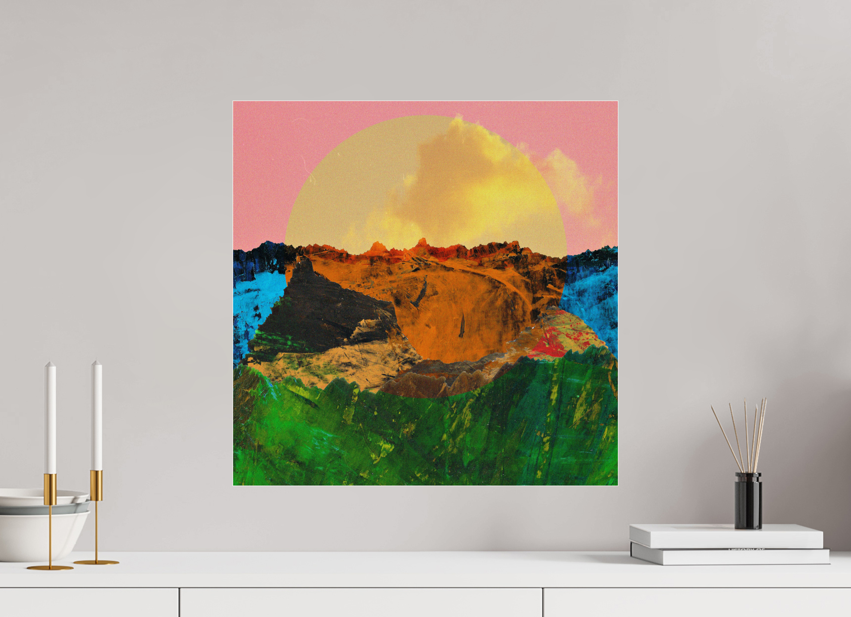 20 x 20″, Photo Print Under Acrylic Glass Canyons