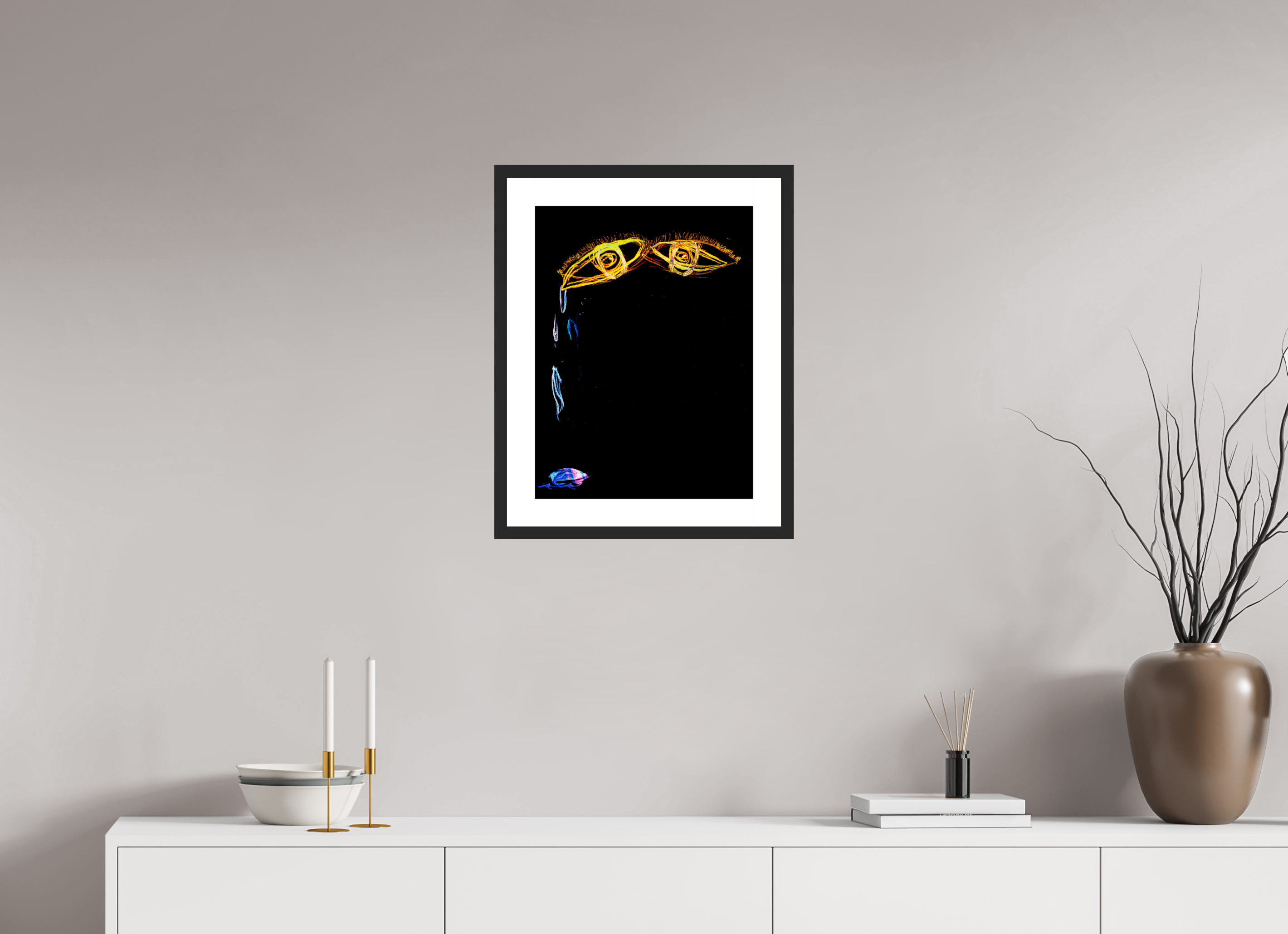 15 x 20″, Fuji Crystal Archive Print Framed (Black) Taking