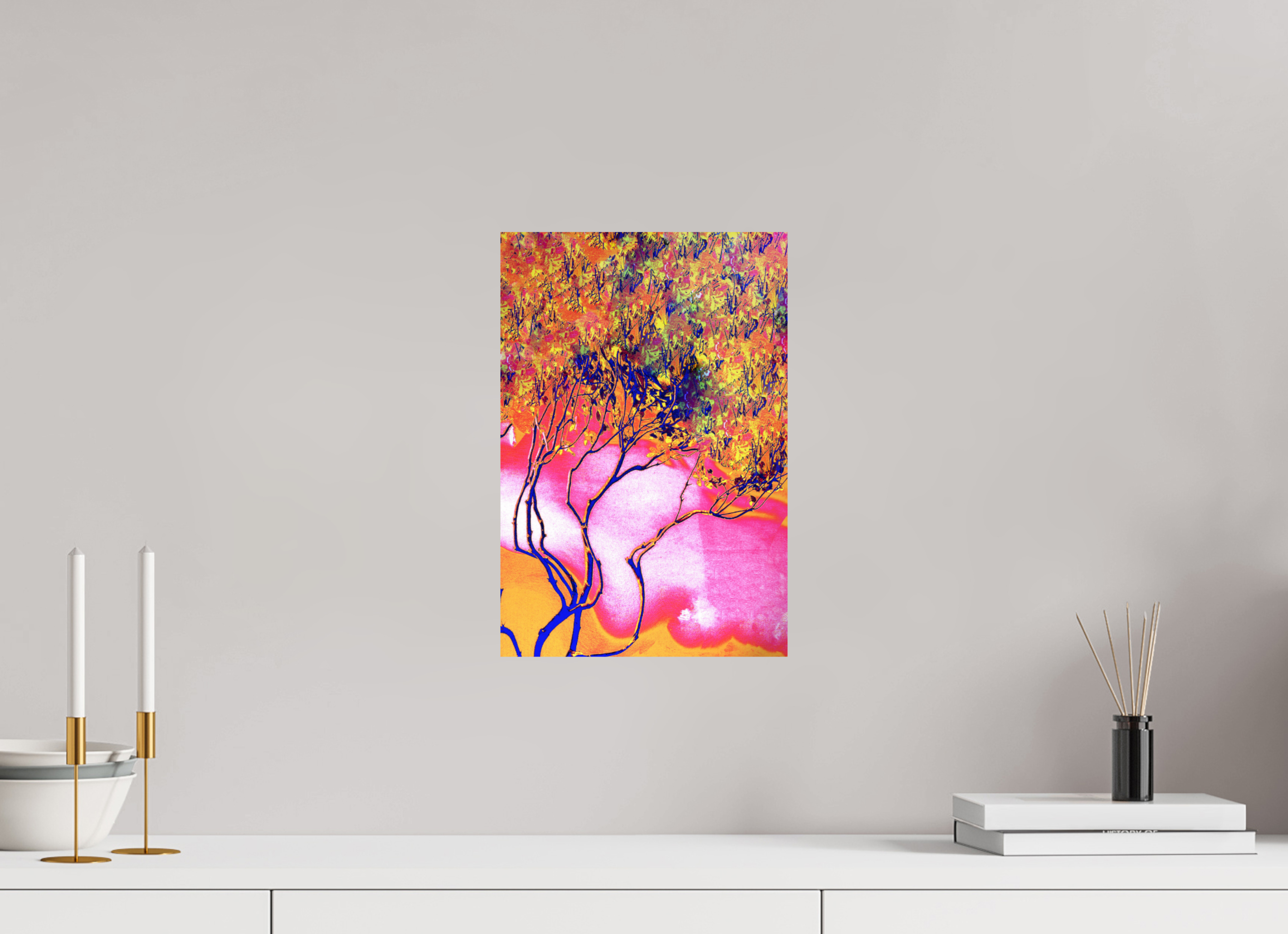 10 x 14.8″, Fine Art Print Burning Bush