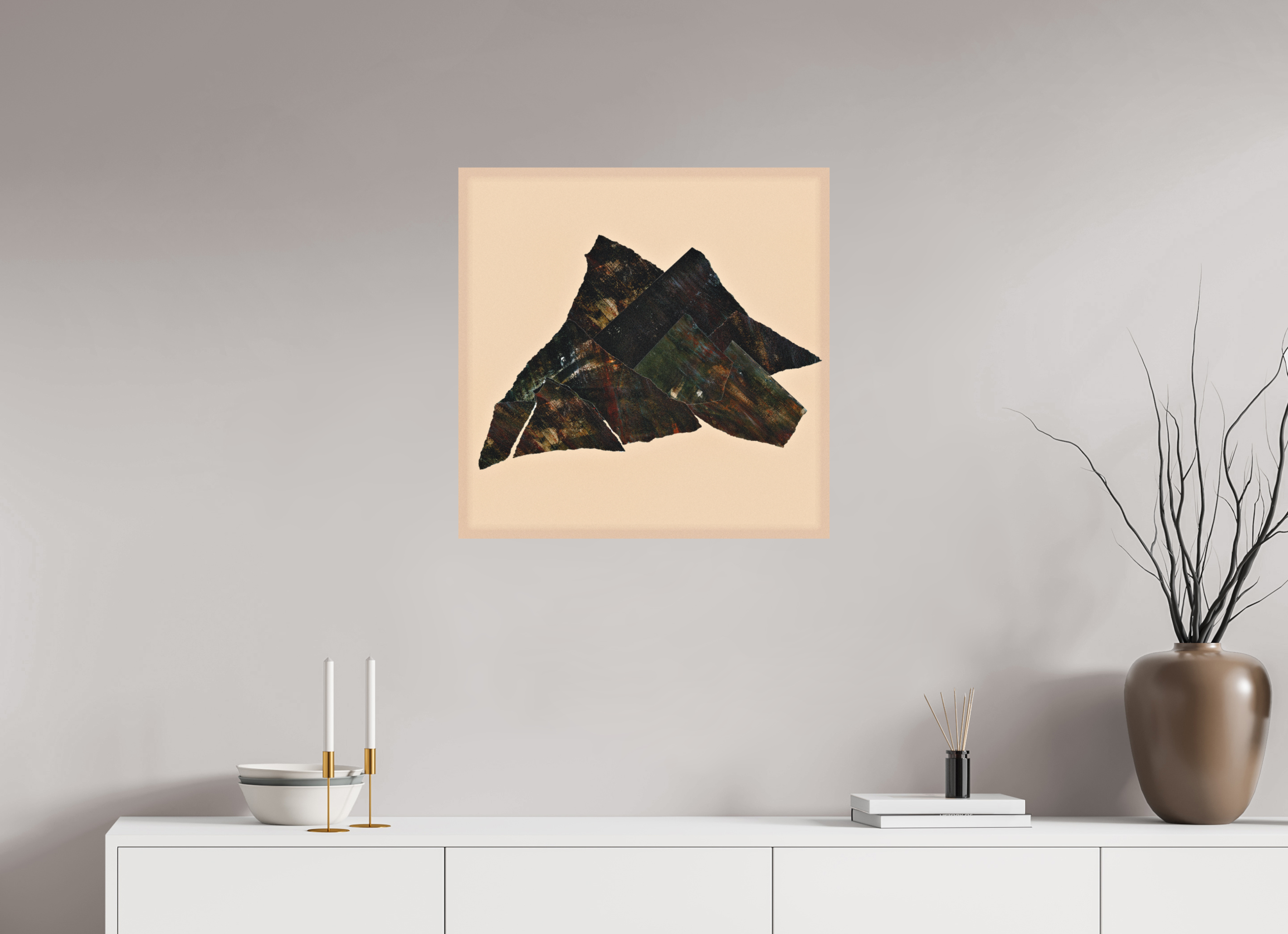 25 x 25″, Direct Print on Forex Mountain