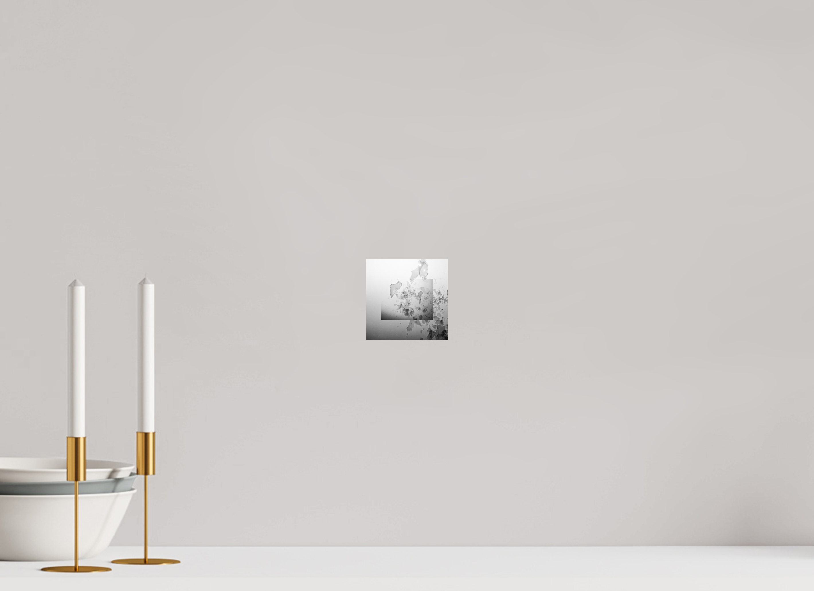 4 x 4″, Fine Art Print Glass Houses