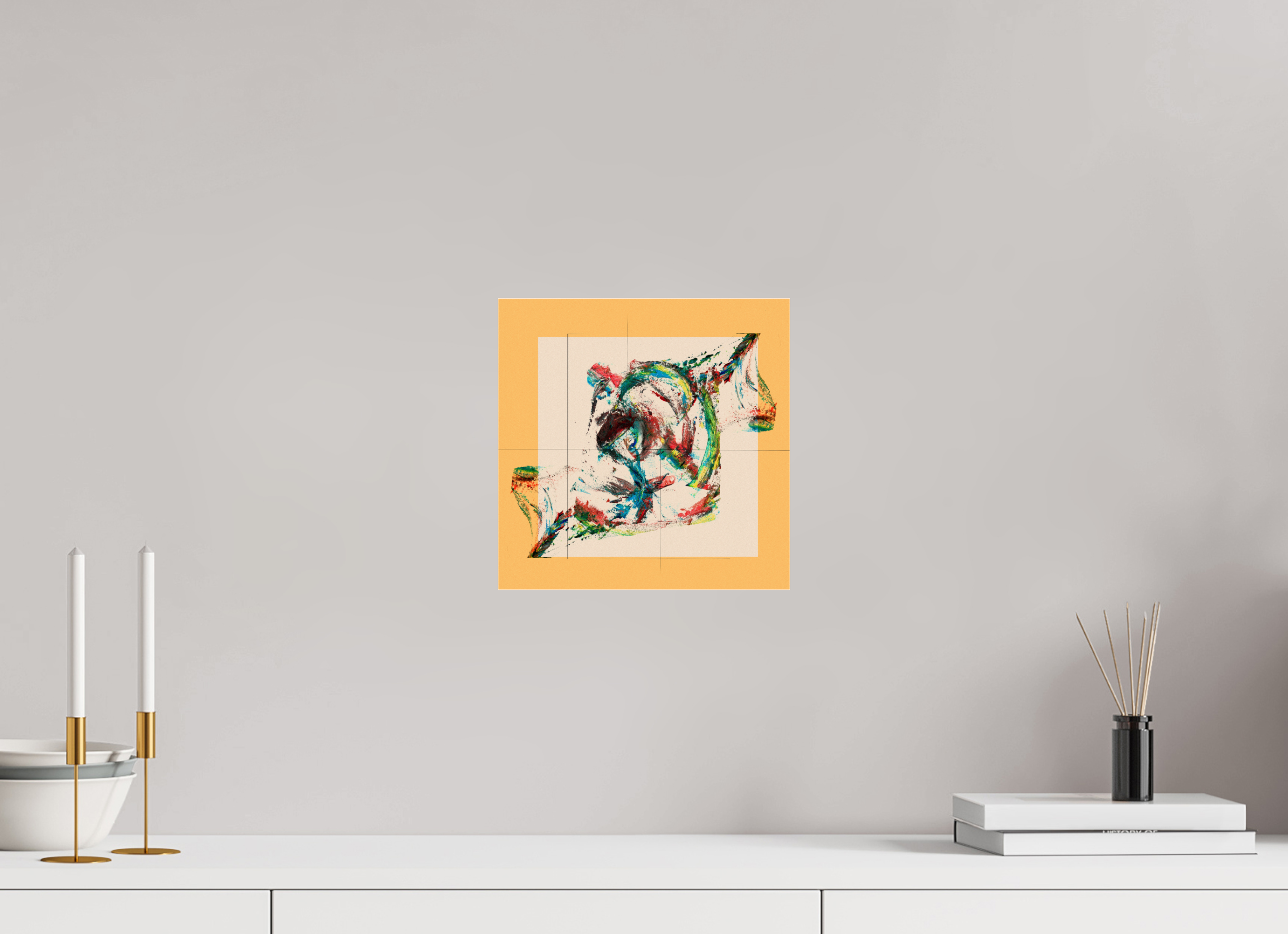 10 x 10″, Photo Print Under Acrylic Glass Roses