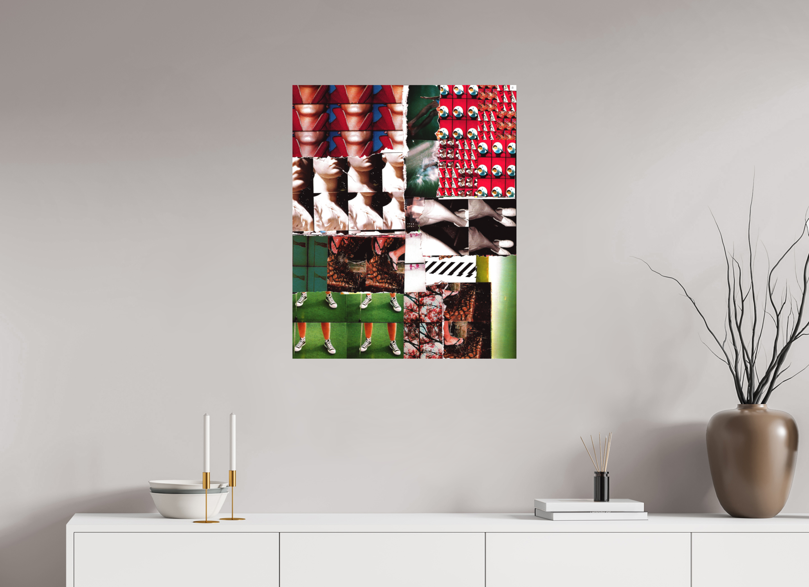 24 x 29.3″, Aluminum Dibond Replication