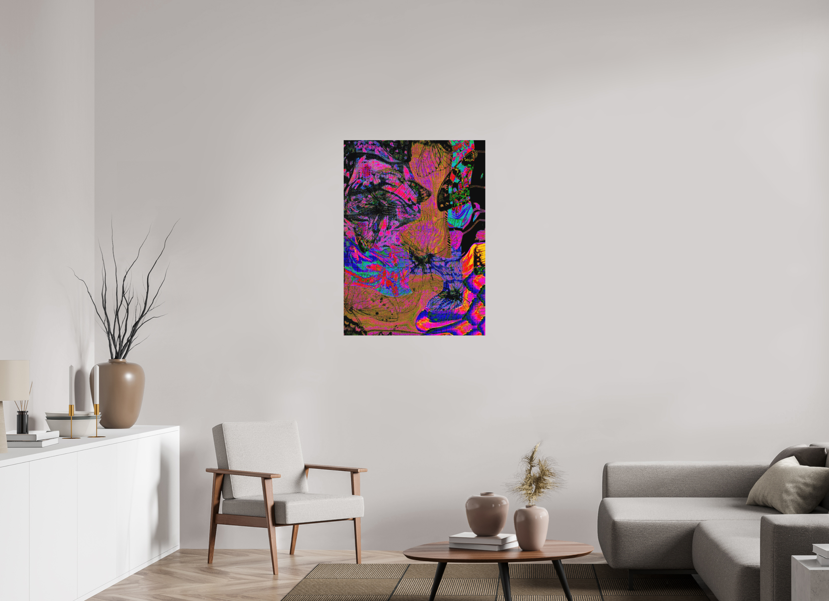 28 x 38.6″, Direct Print on Forex Spencer's At The Mall