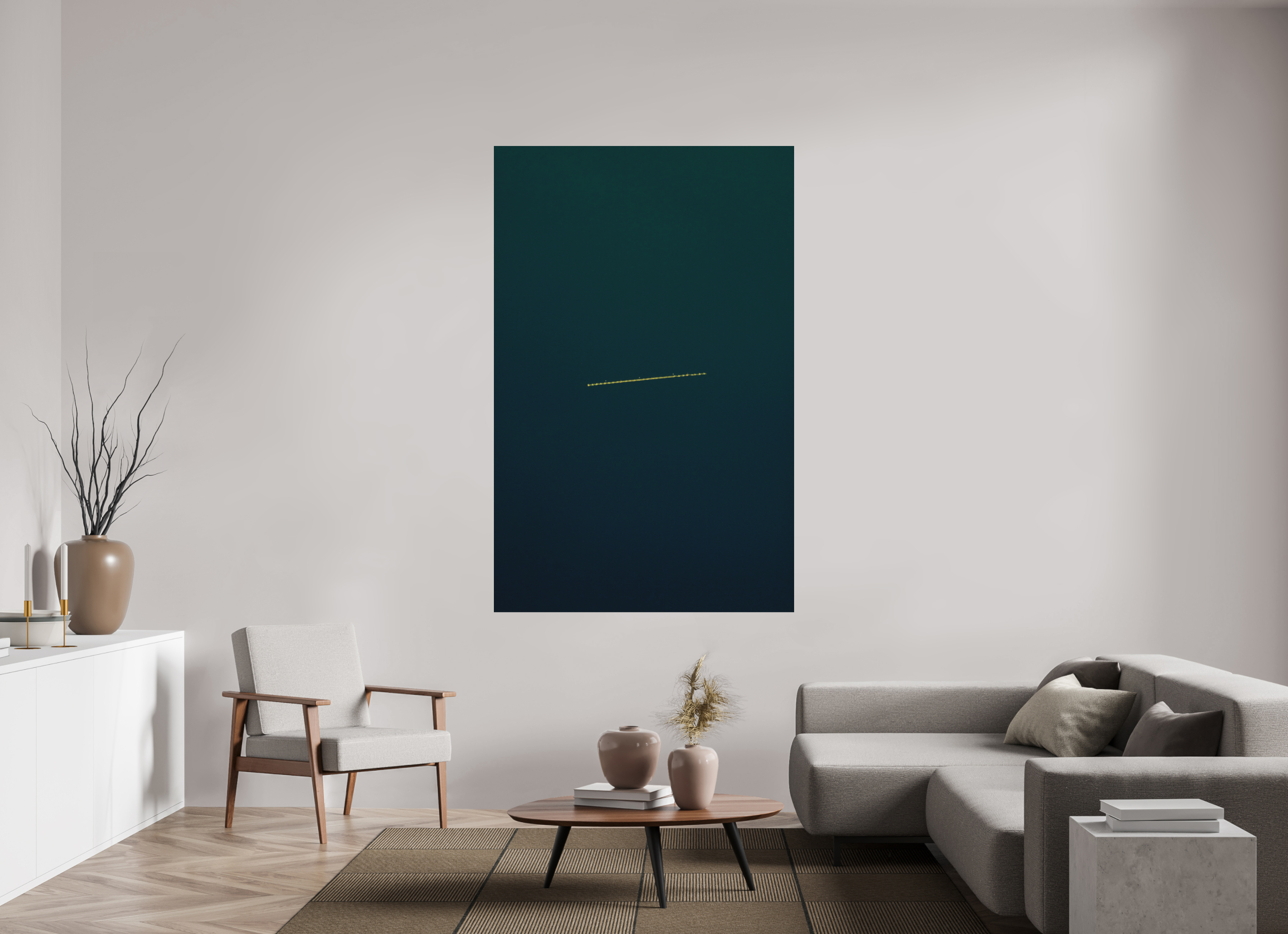 47 x 73″, Direct Print on Forex UFO
