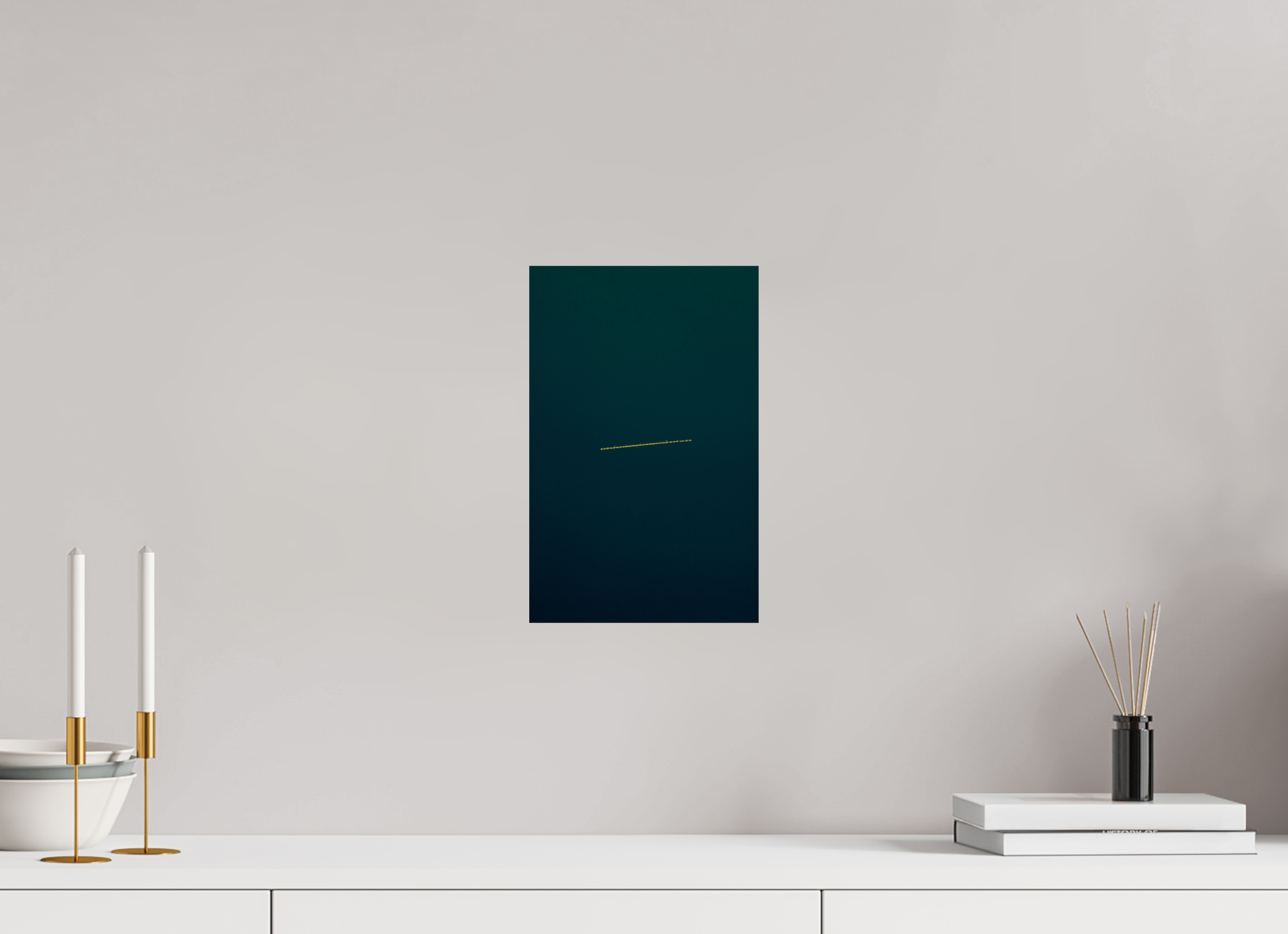 8 x 12.4″, Fine Art Print UFO