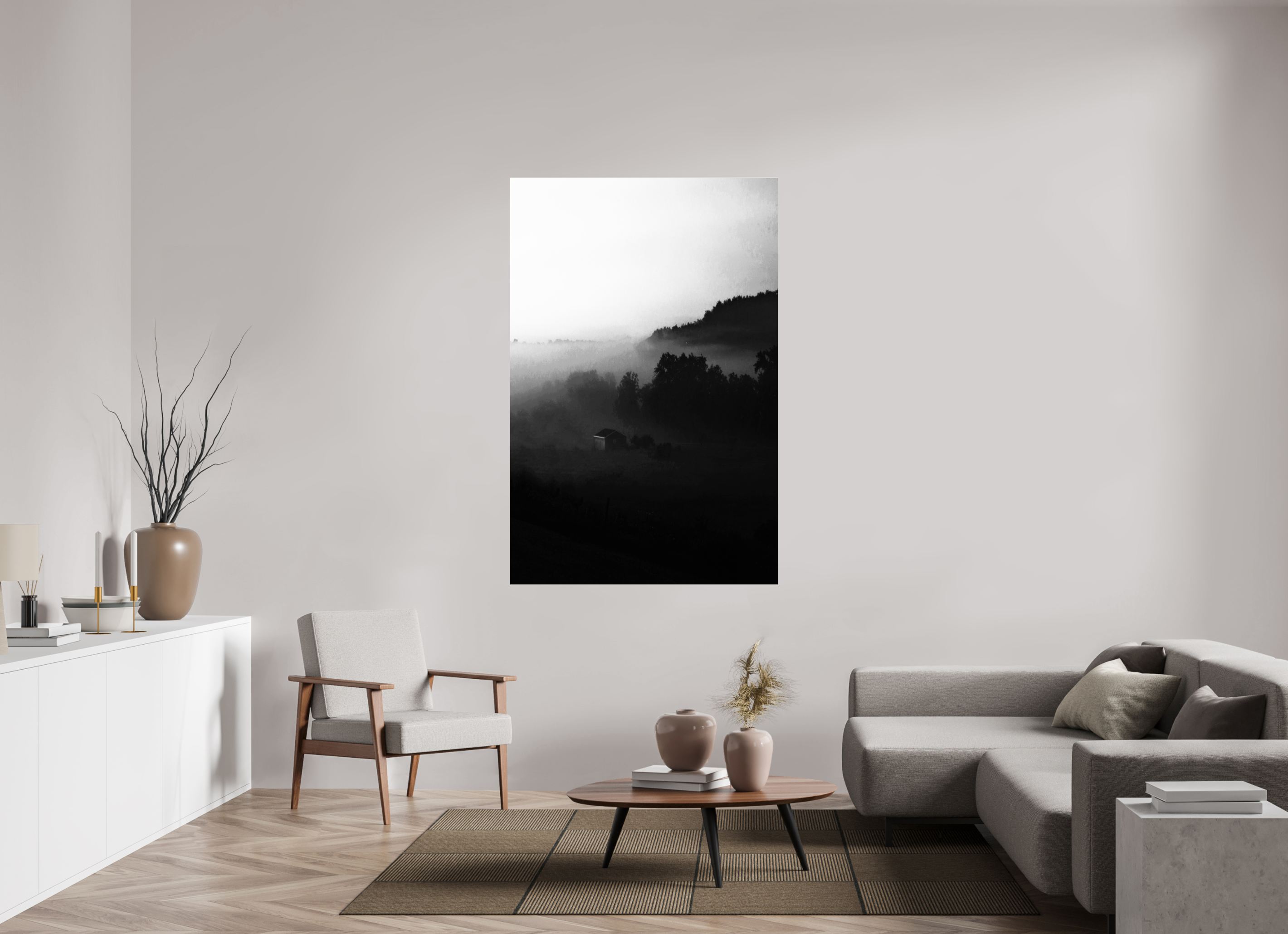 43 x 65.4″, Photo Print Under Acrylic Glass New Camping