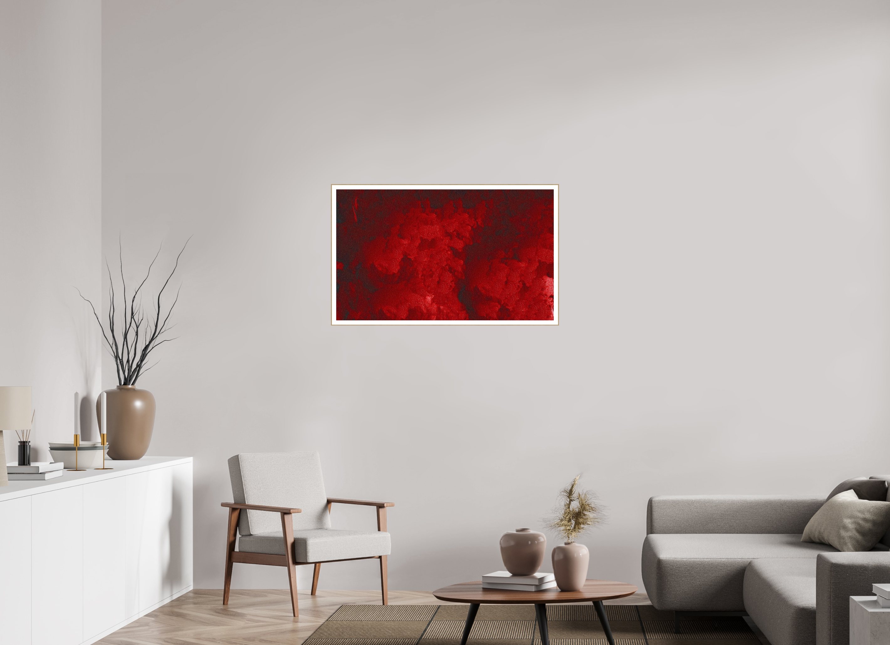39.8 x 24″, Solid Wood ArtBox (Oak) Blood Drive