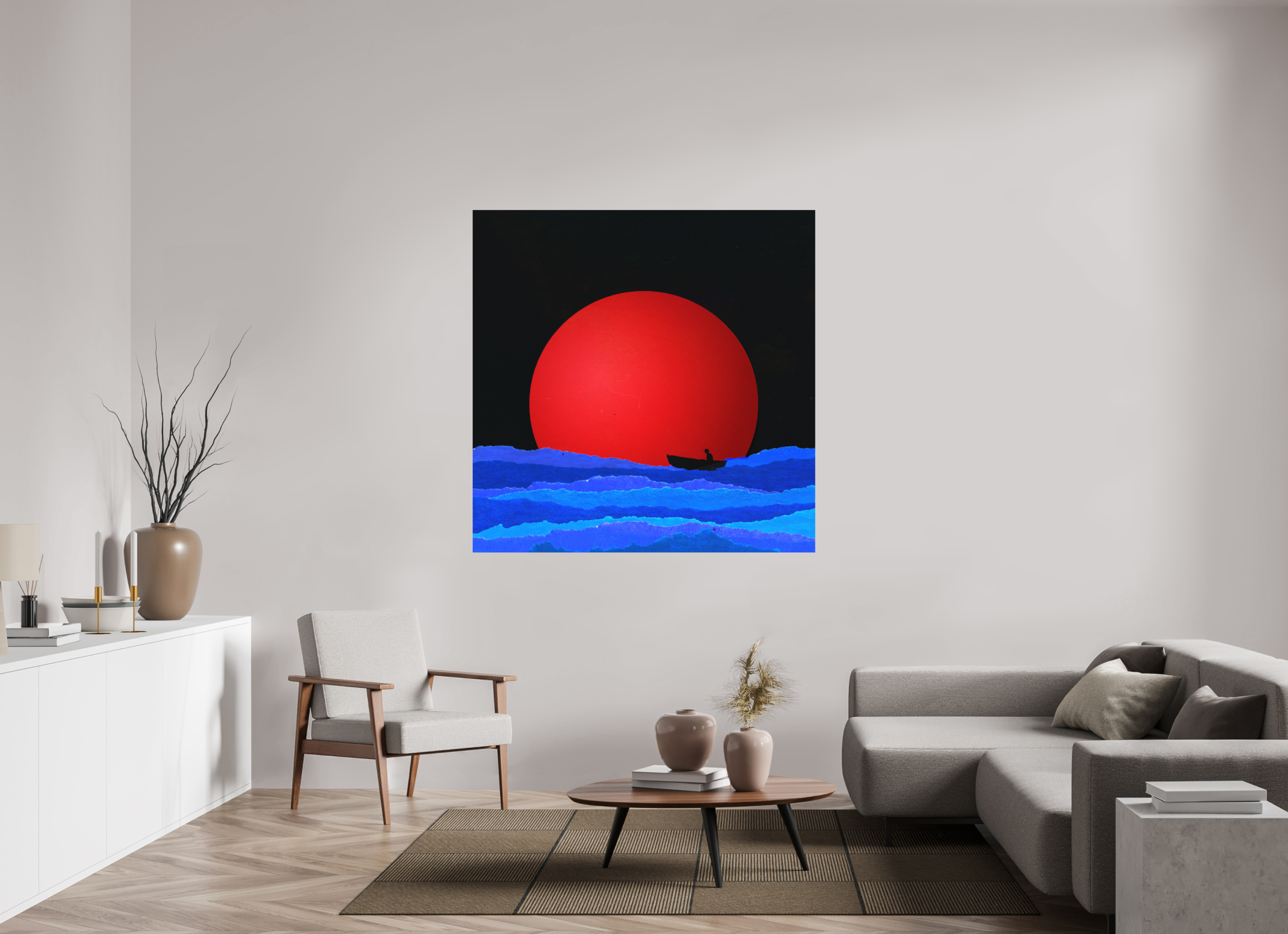 55 x 55″, Direct Print on Forex Hope!