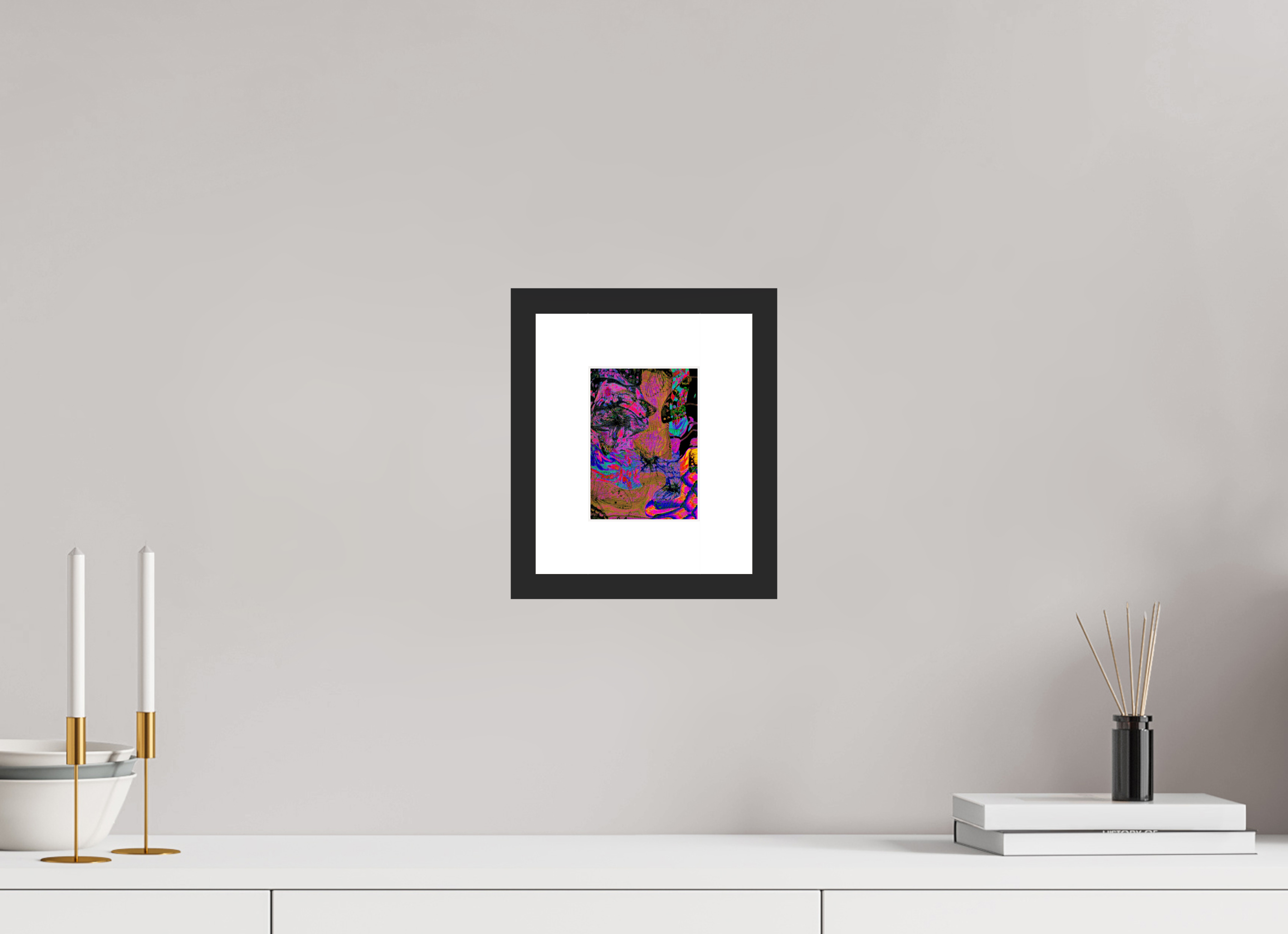 4 x 5.5″, Fuji Crystal Archive Print Framed (Black) Spencer's At The Mall