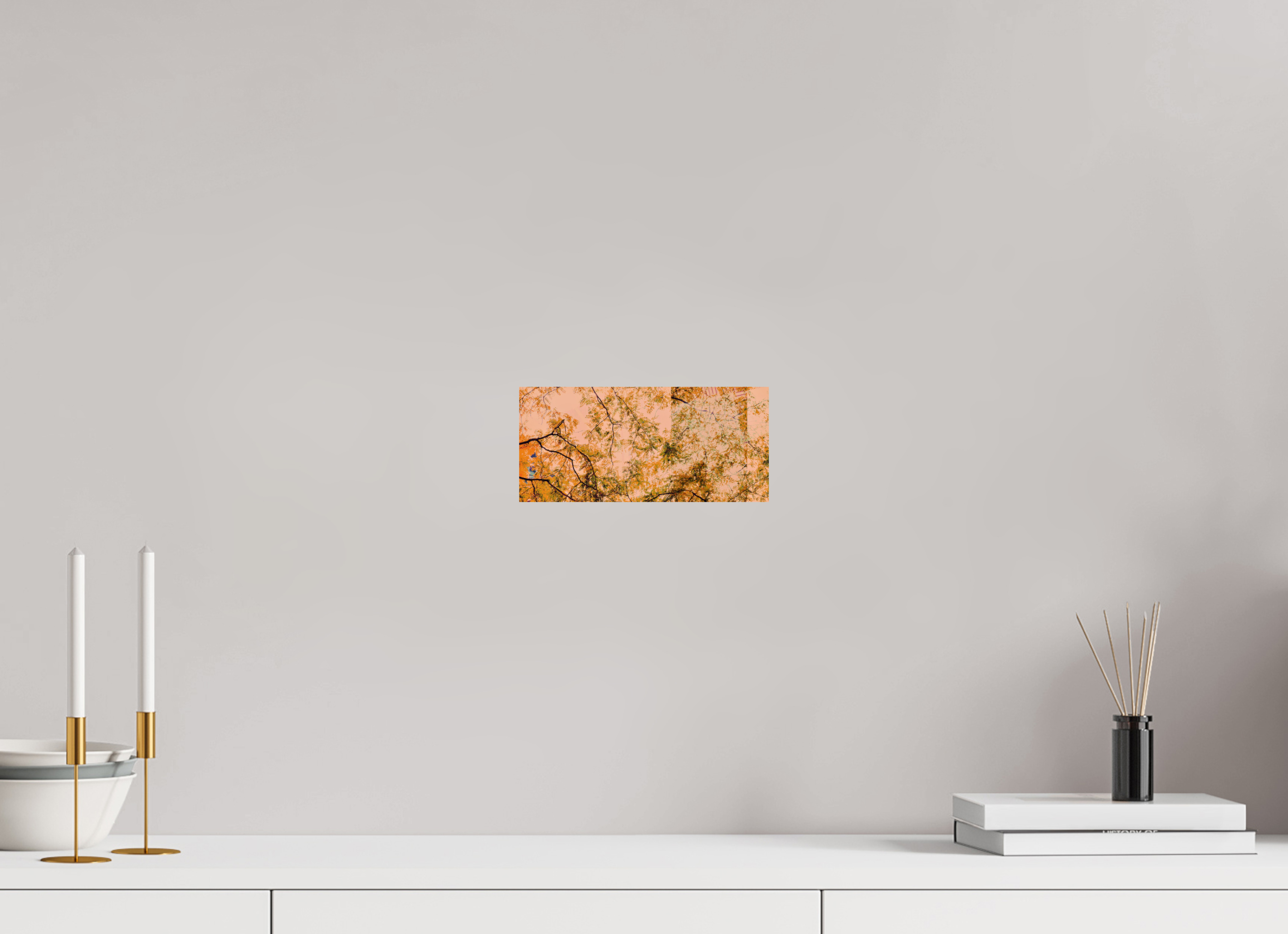 8.7 x 4″, Fine Art Print Cherry Trees