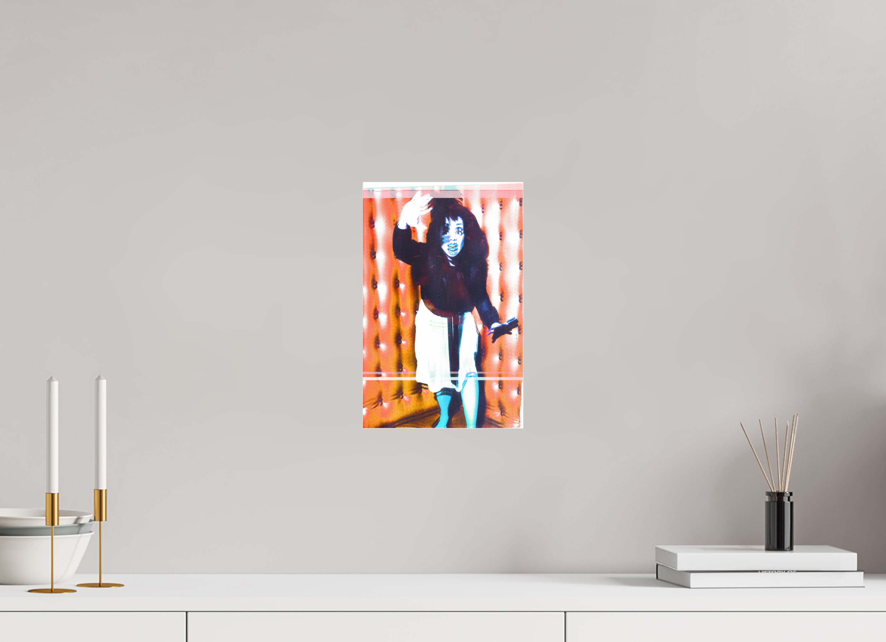 8 x 12.3″, Photo Print Under Acrylic Glass Chorophobia