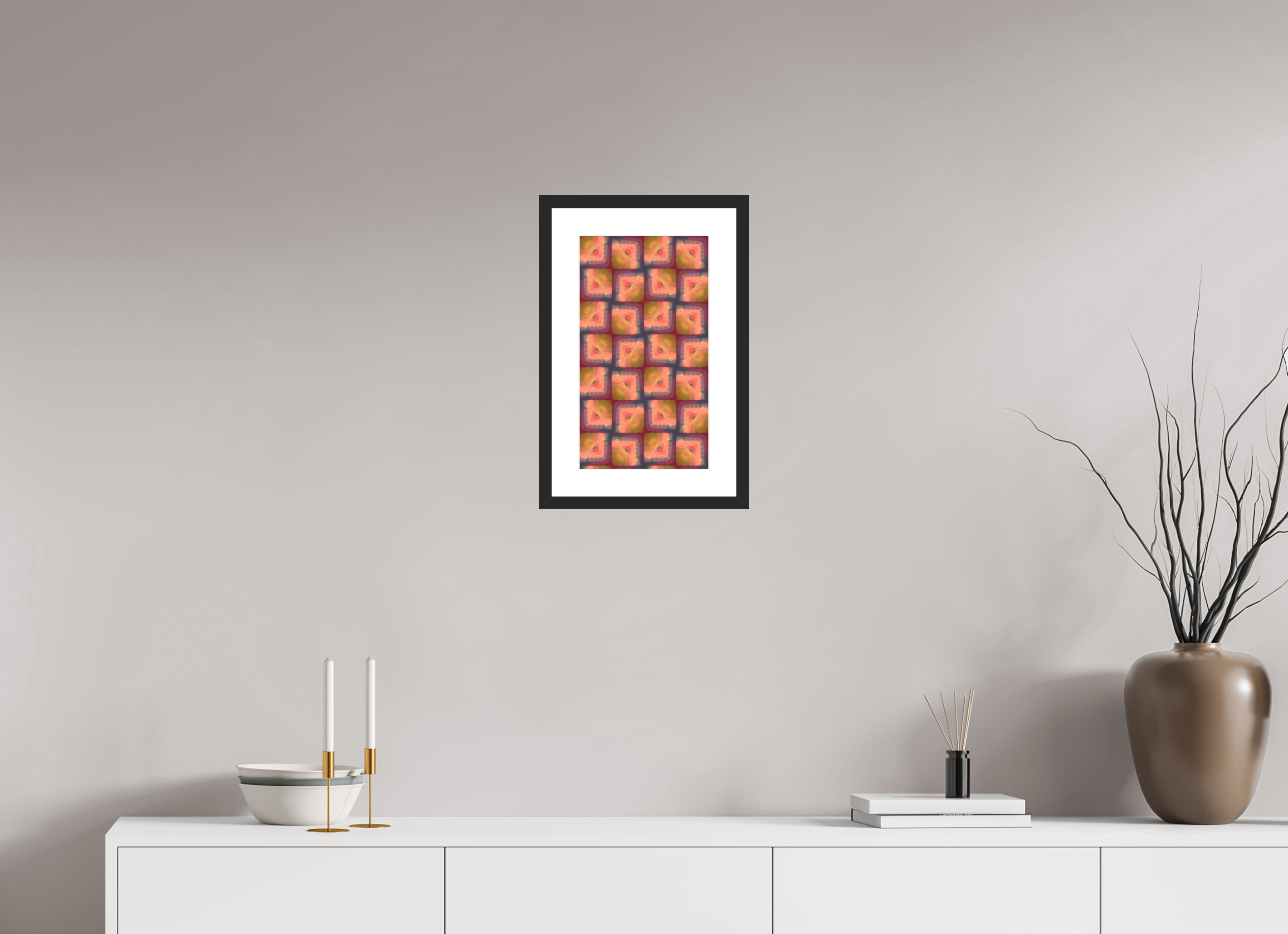 9 x 16″, Fuji Crystal Archive Print Framed (Black) Soft Boring