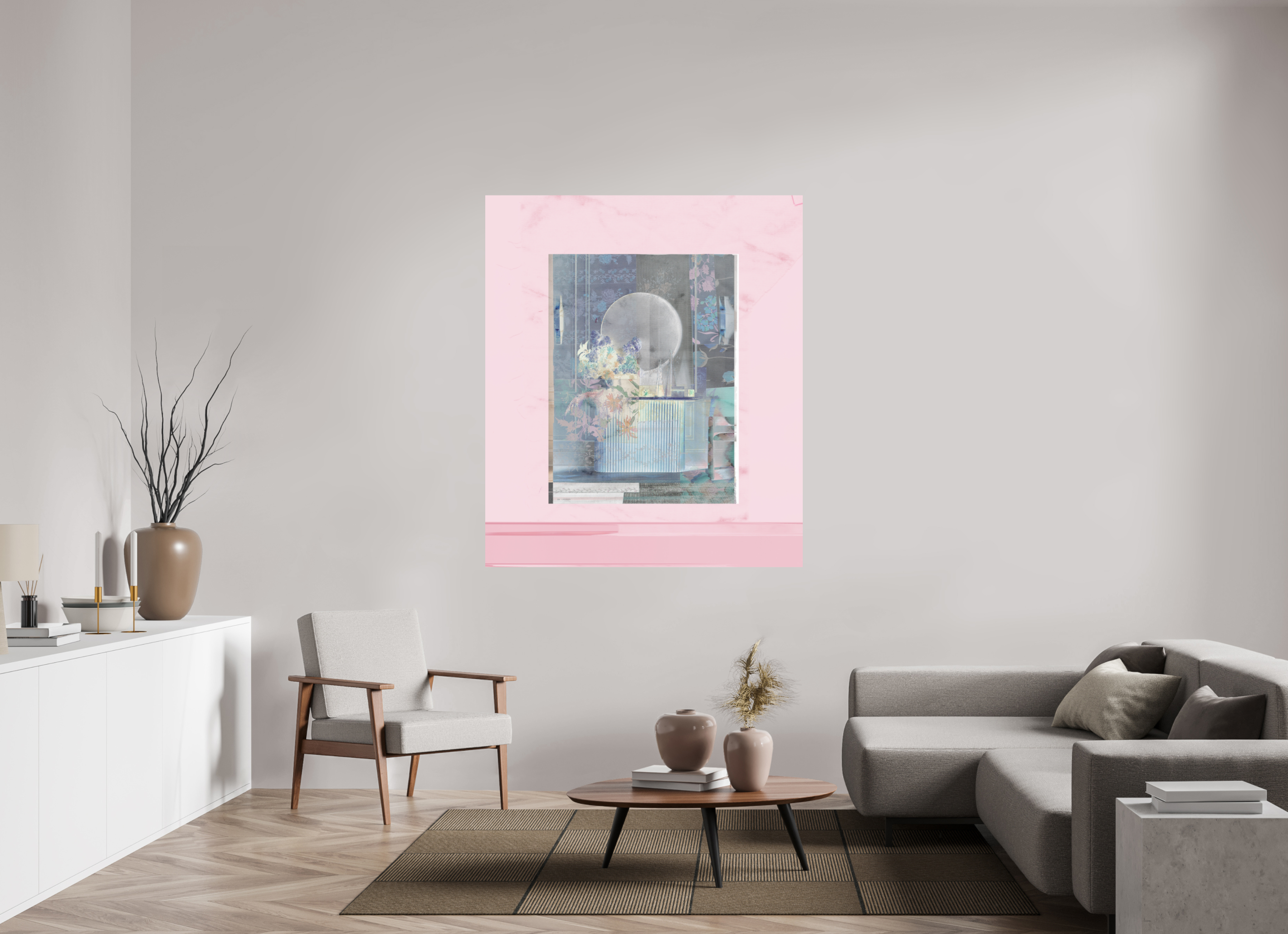 51 x 59.7″, Direct Print on Forex Interior Design