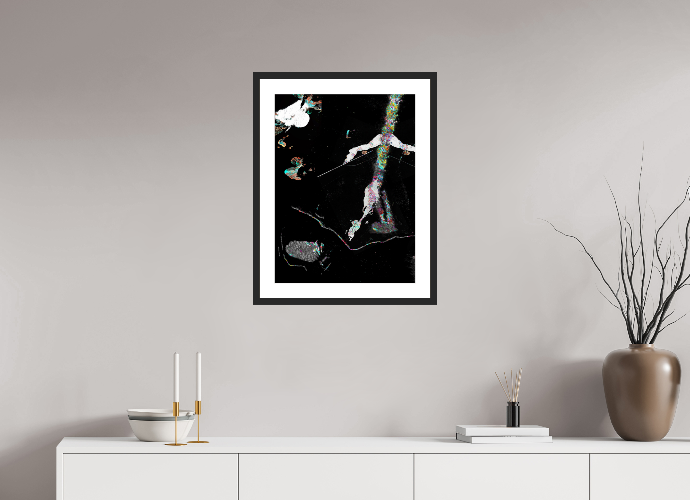 18 x 24″, Fuji Crystal Archive Print Framed (Black) Taking A Stroll