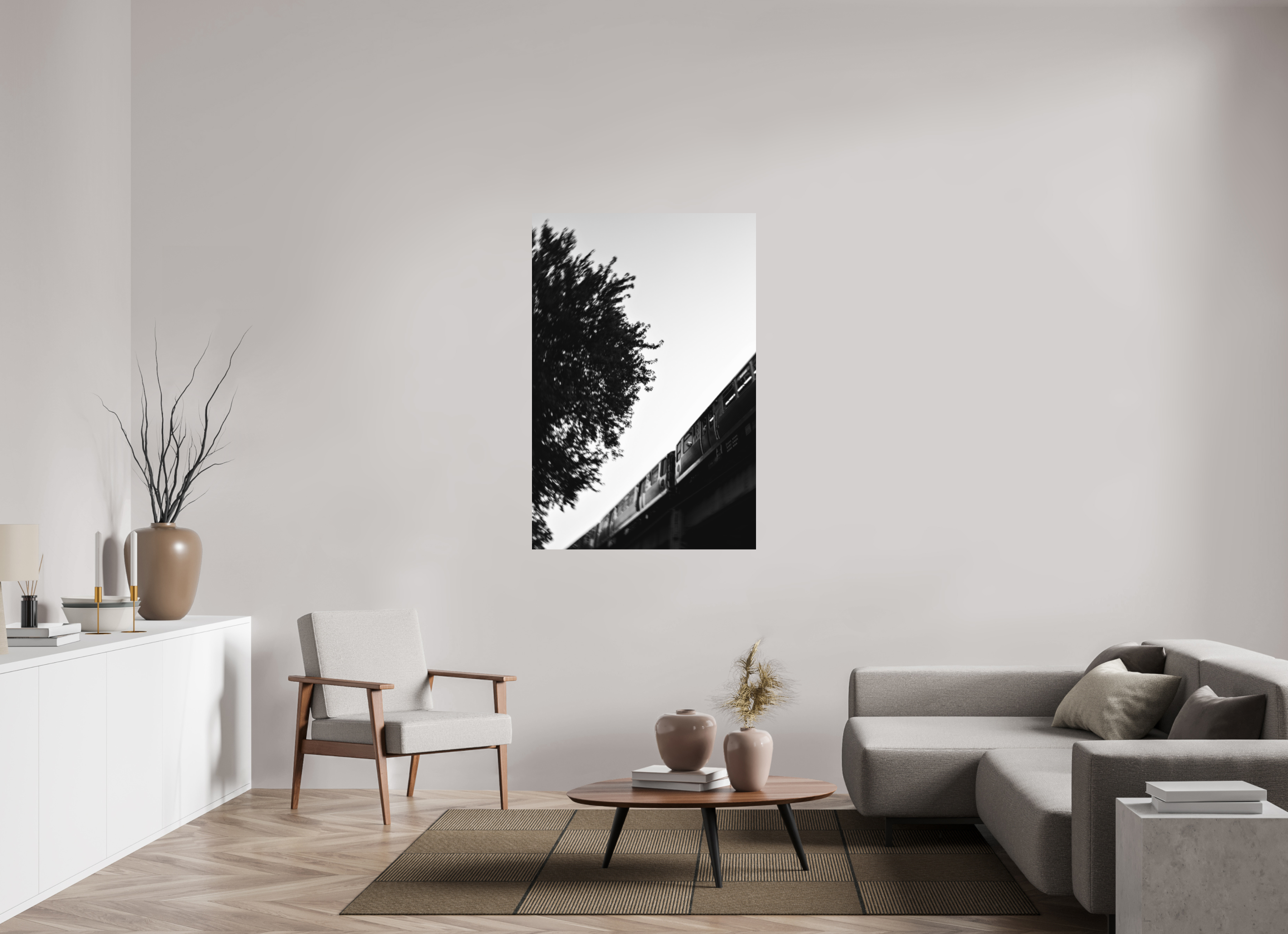 36 x 54″, Aluminum Dibond Transit