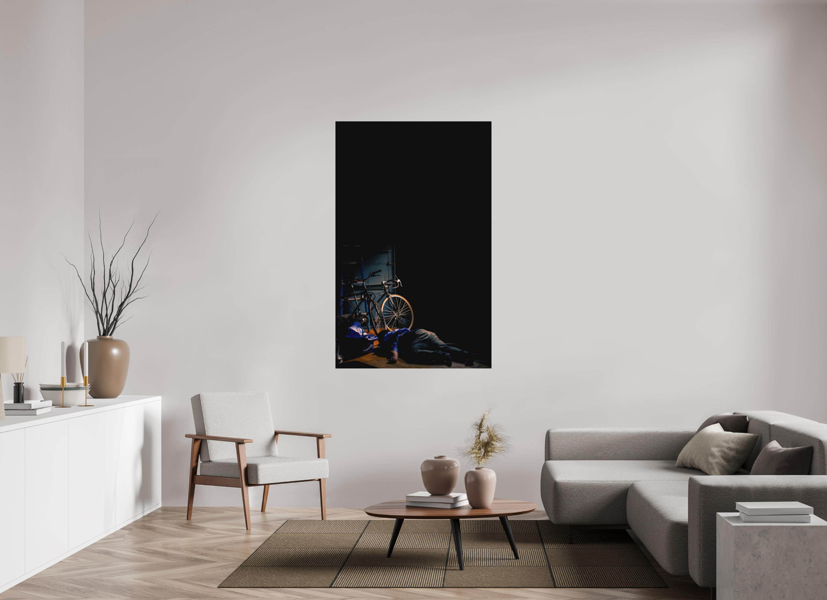 39 x 61.8″, Direct Print on Forex Tired