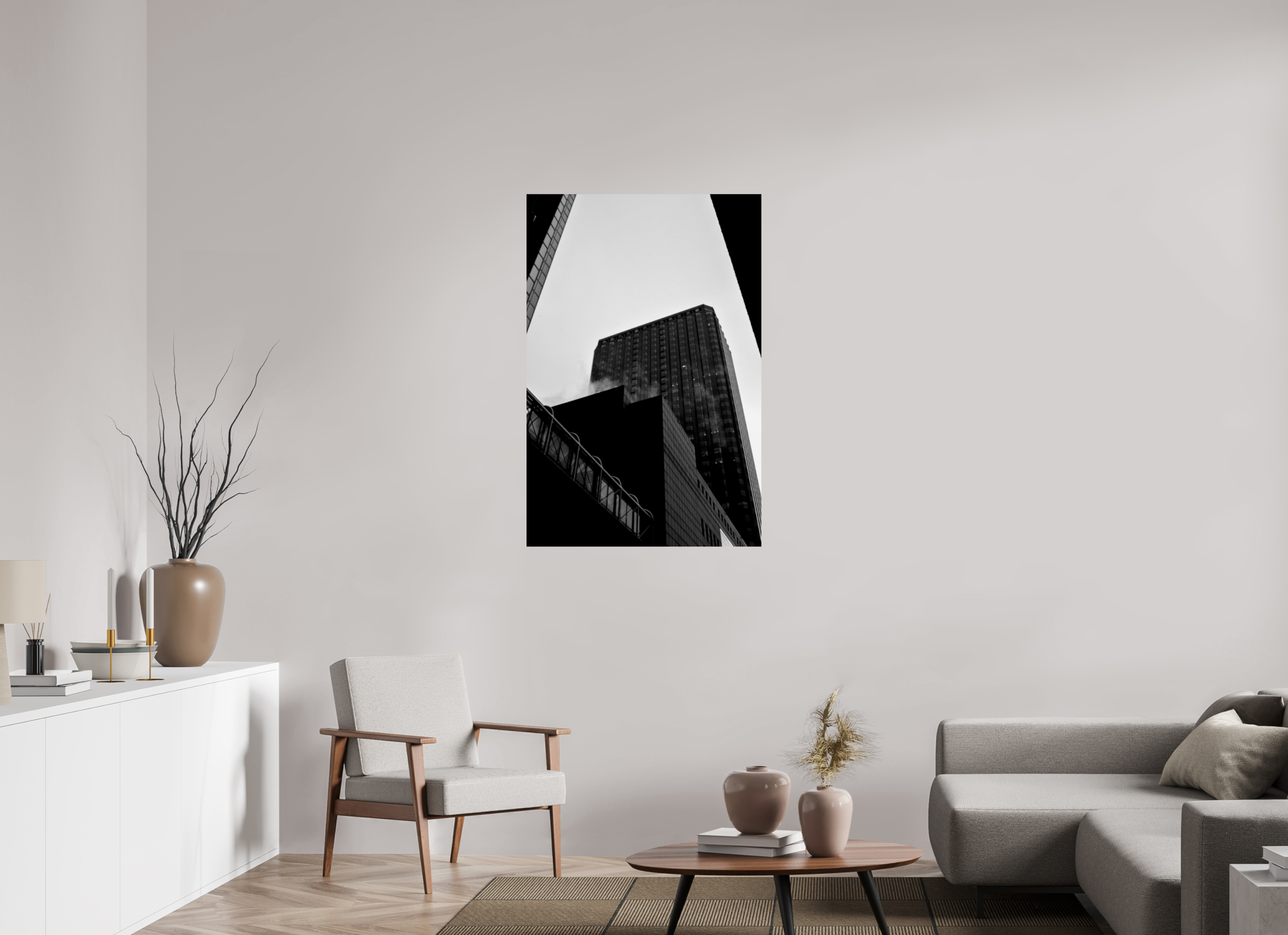 30 x 45″, Fine Art Print Financial District