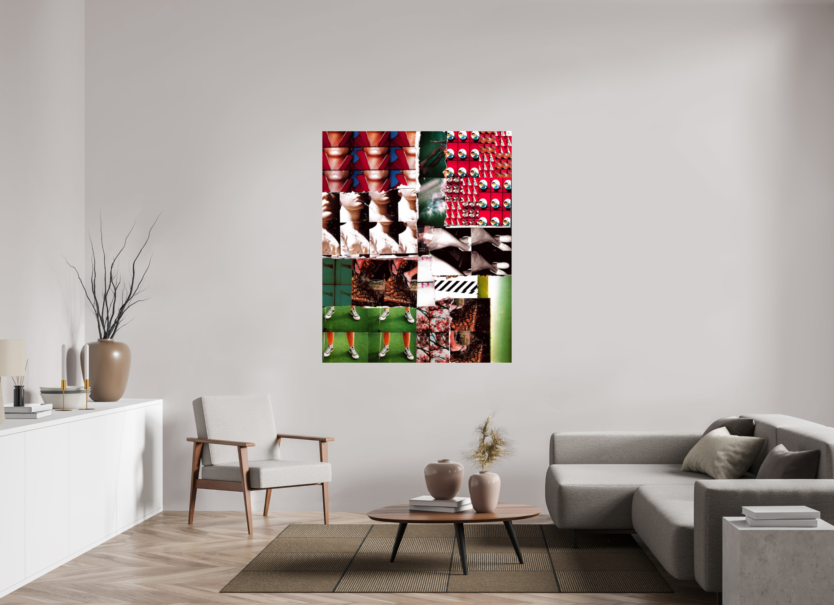 47 x 57.4″, Photo Print Under Acrylic Glass Replication