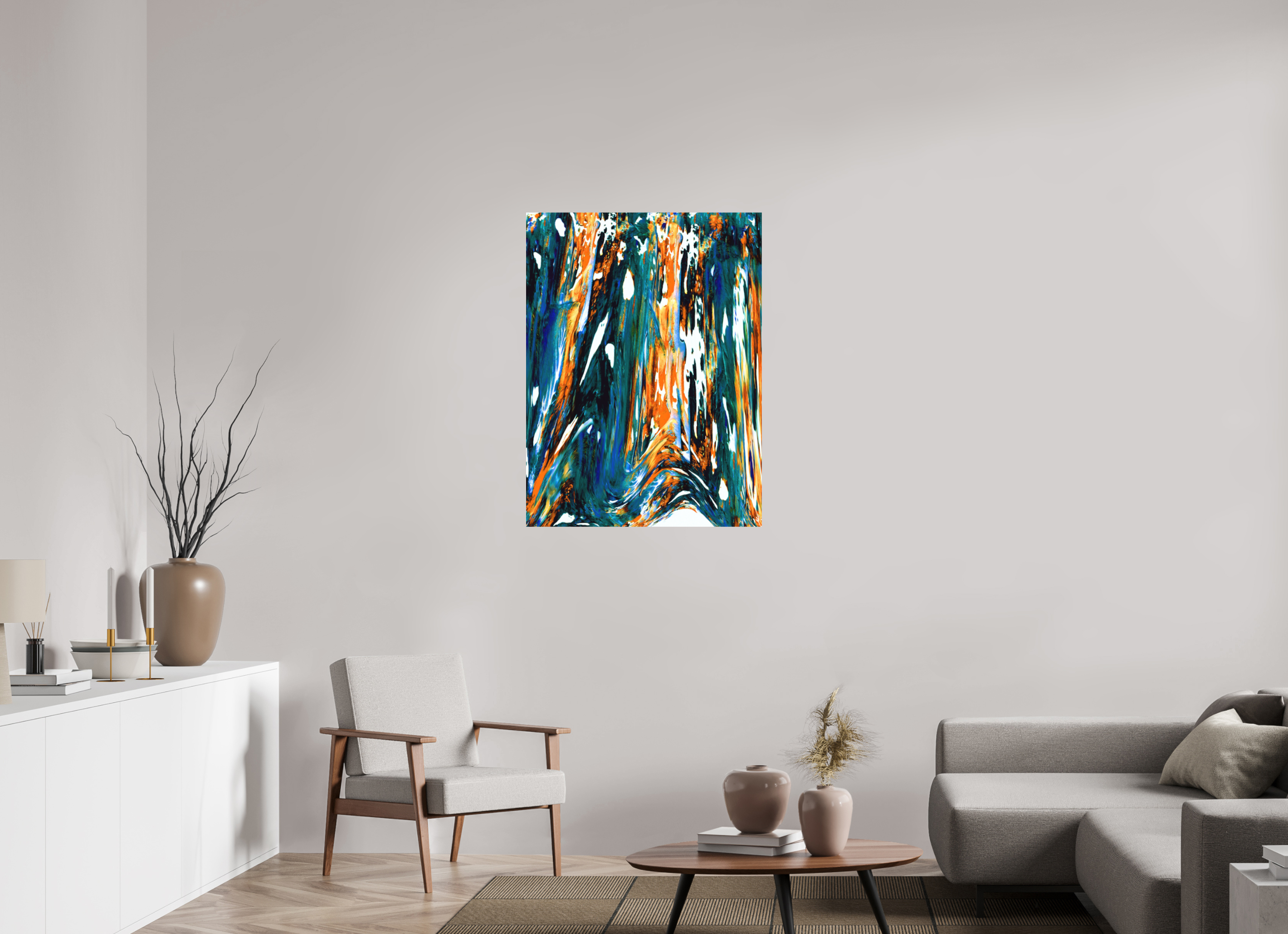 30 x 40″, Direct Print on Forex Ponds