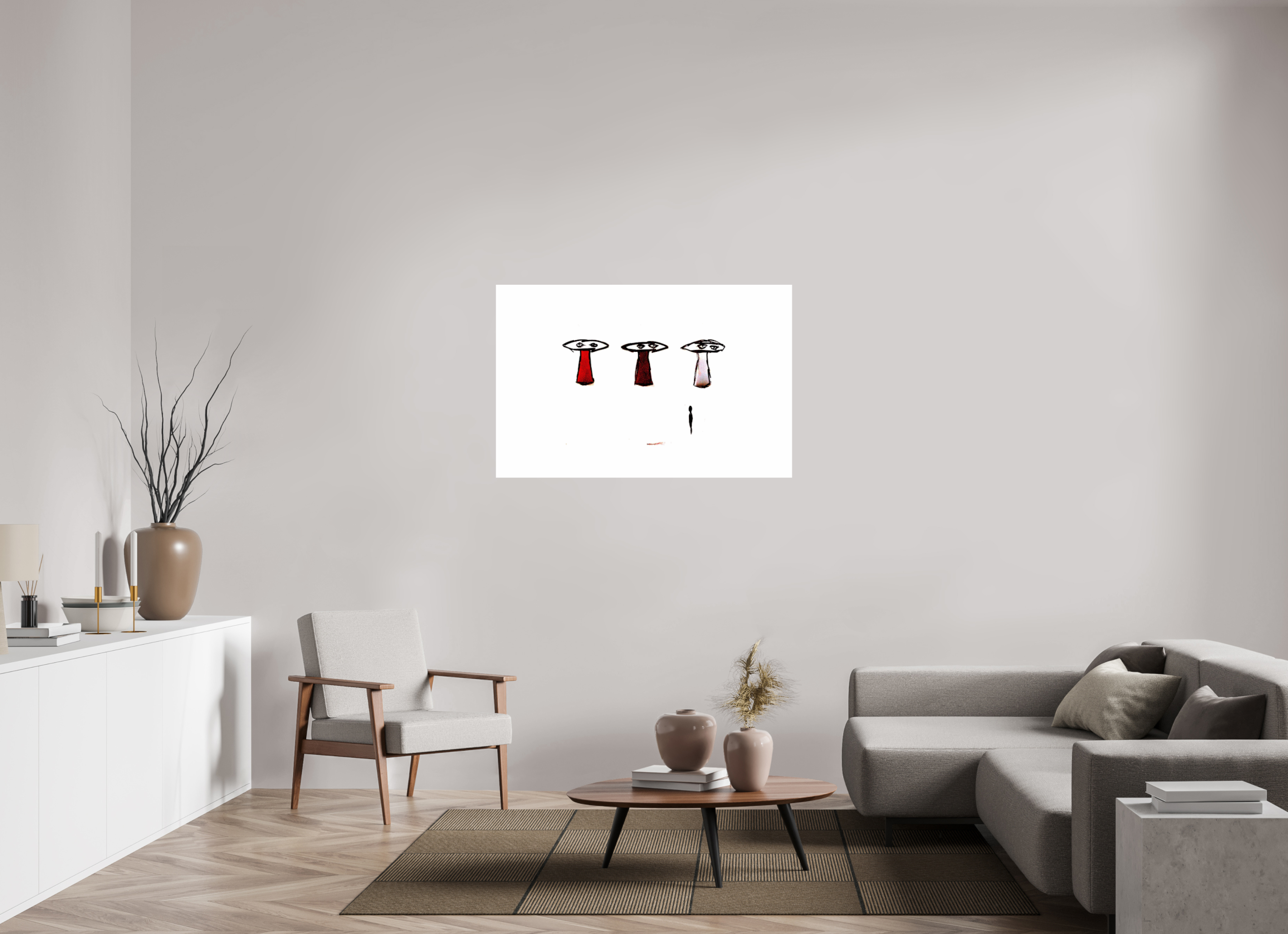 47.5 x 31″, Photo Print Under Acrylic Glass Powers
