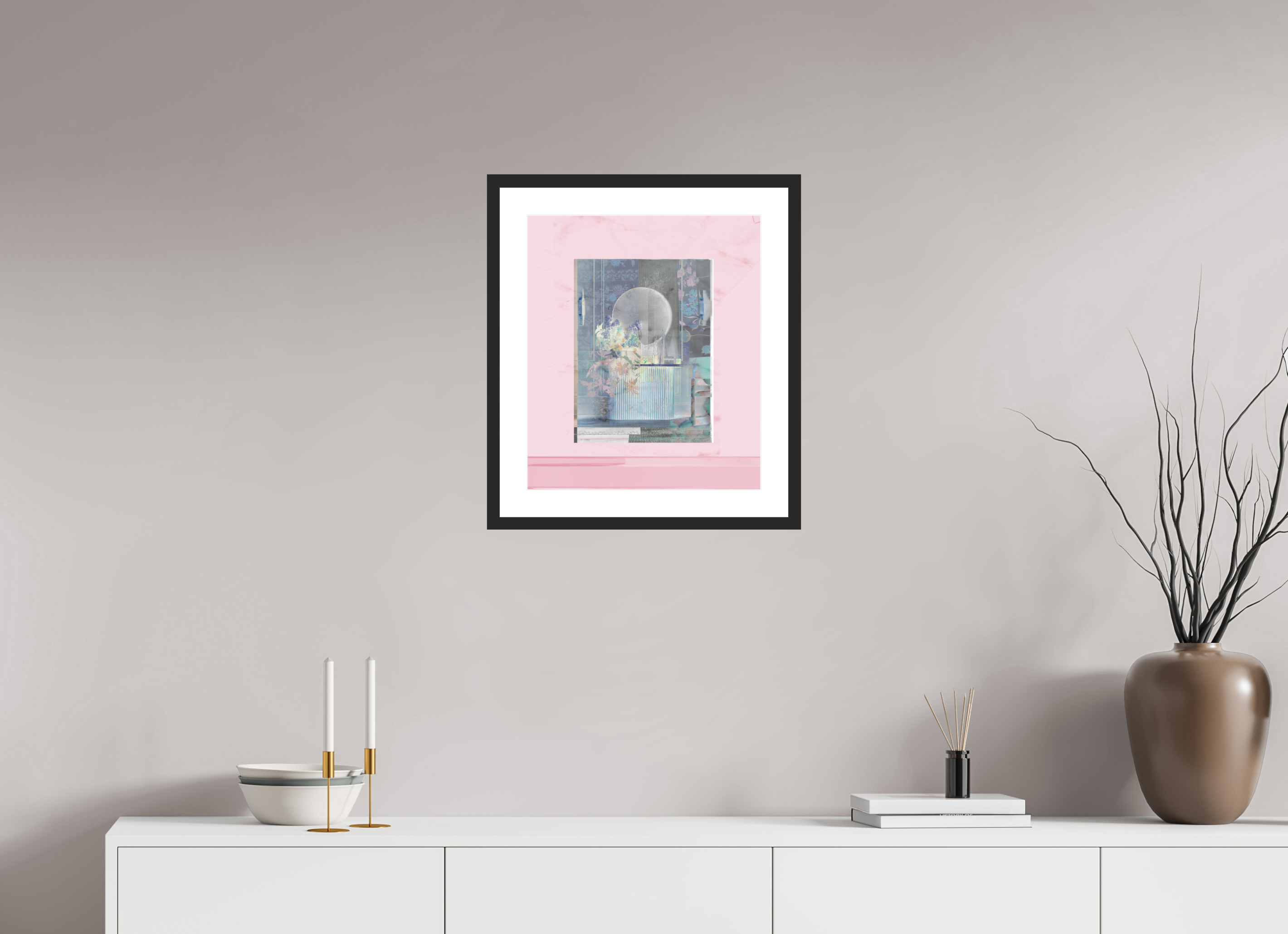 16 x 18.7″, Fuji Crystal Archive Print Framed (Black) Interior Design