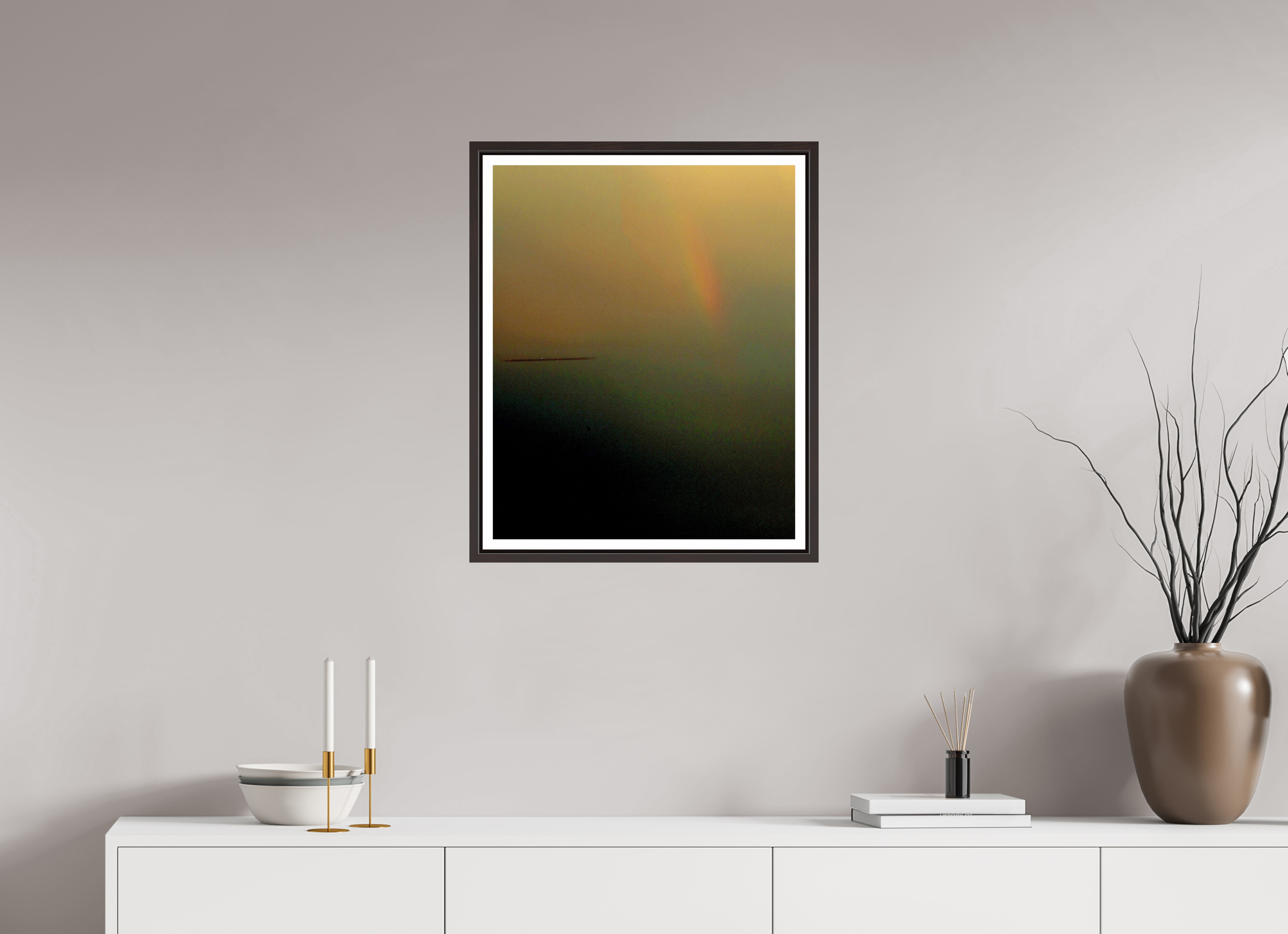 20 x 24.8″, Floater Frame (Alder Brown) Unidentified