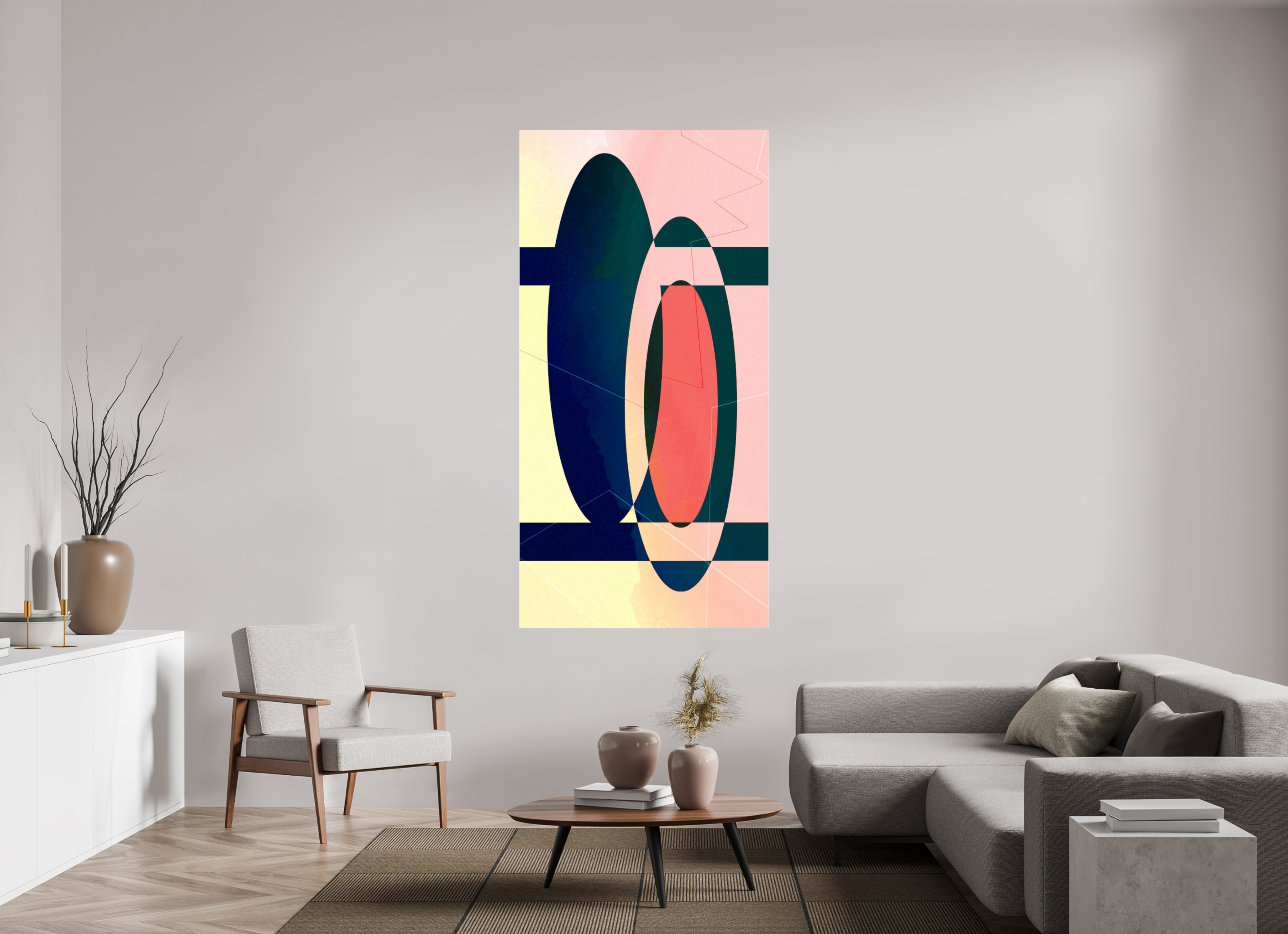 39 x 78″, Photo Print Under Acrylic Glass Eclipse